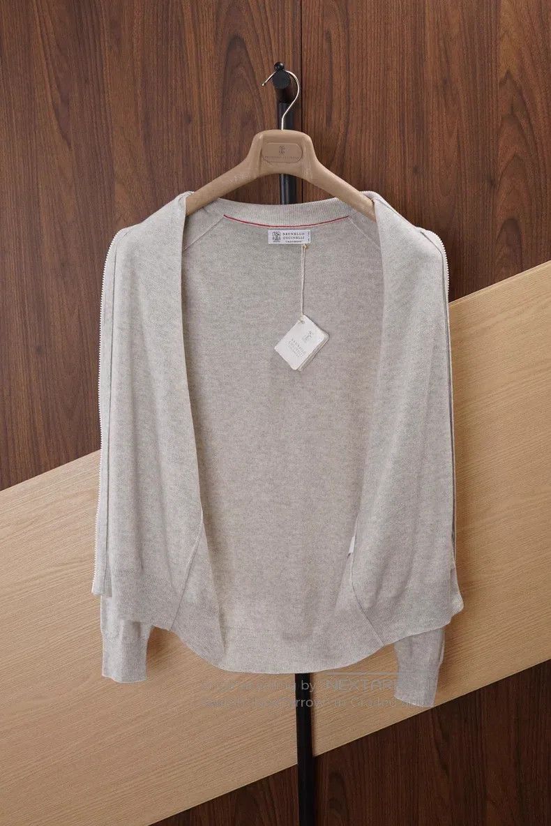 Brunello Cucinelli Brunello Cucinelli Pure cashmere knitted cardigan Size US S / EU 44-46 / 1 - 3 Thumbnail