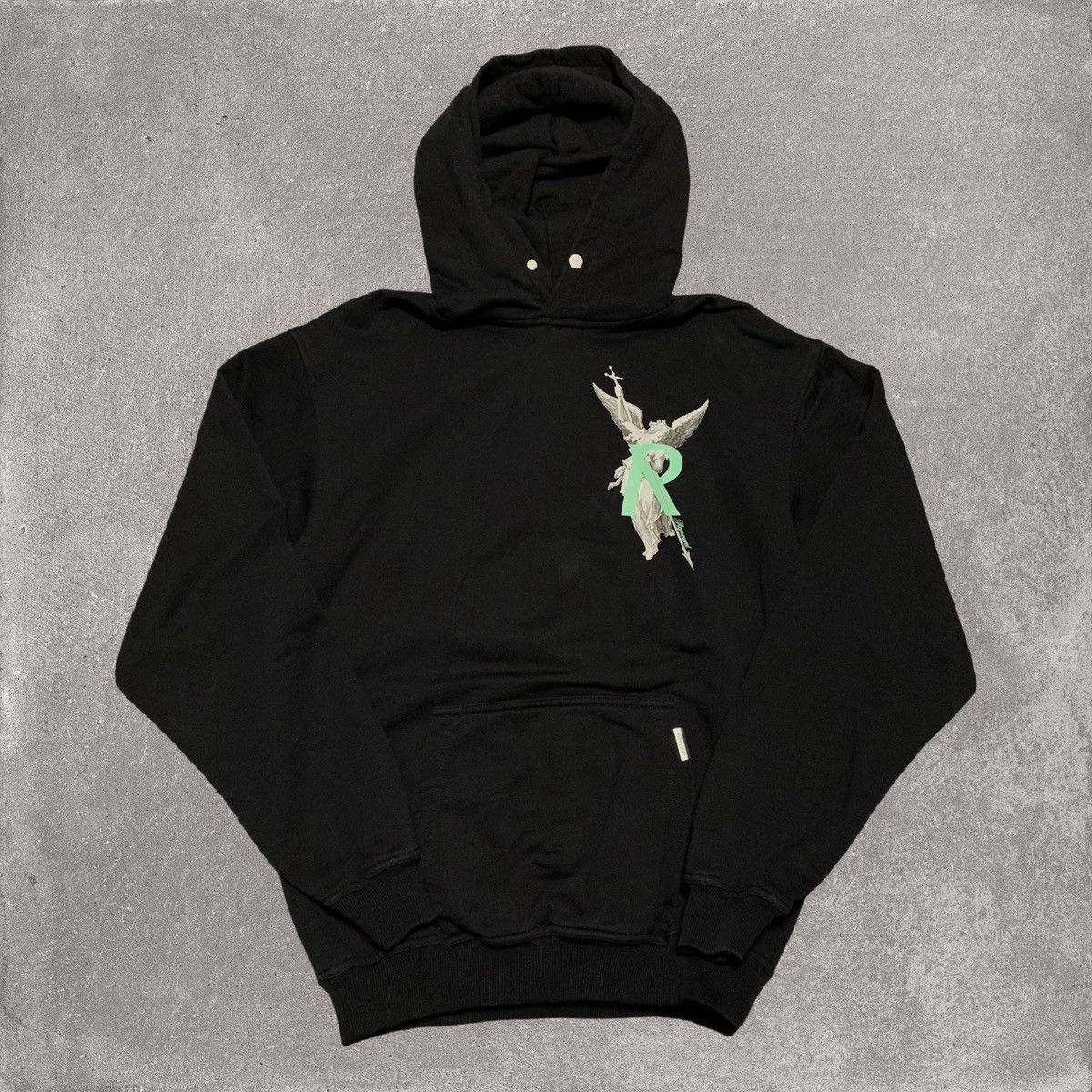Represent Clo. Represent Exceed XXS Archangel Jet Black Hoodie 1 of 300 Size US XXS / EU 40 - 2 Thumbnail