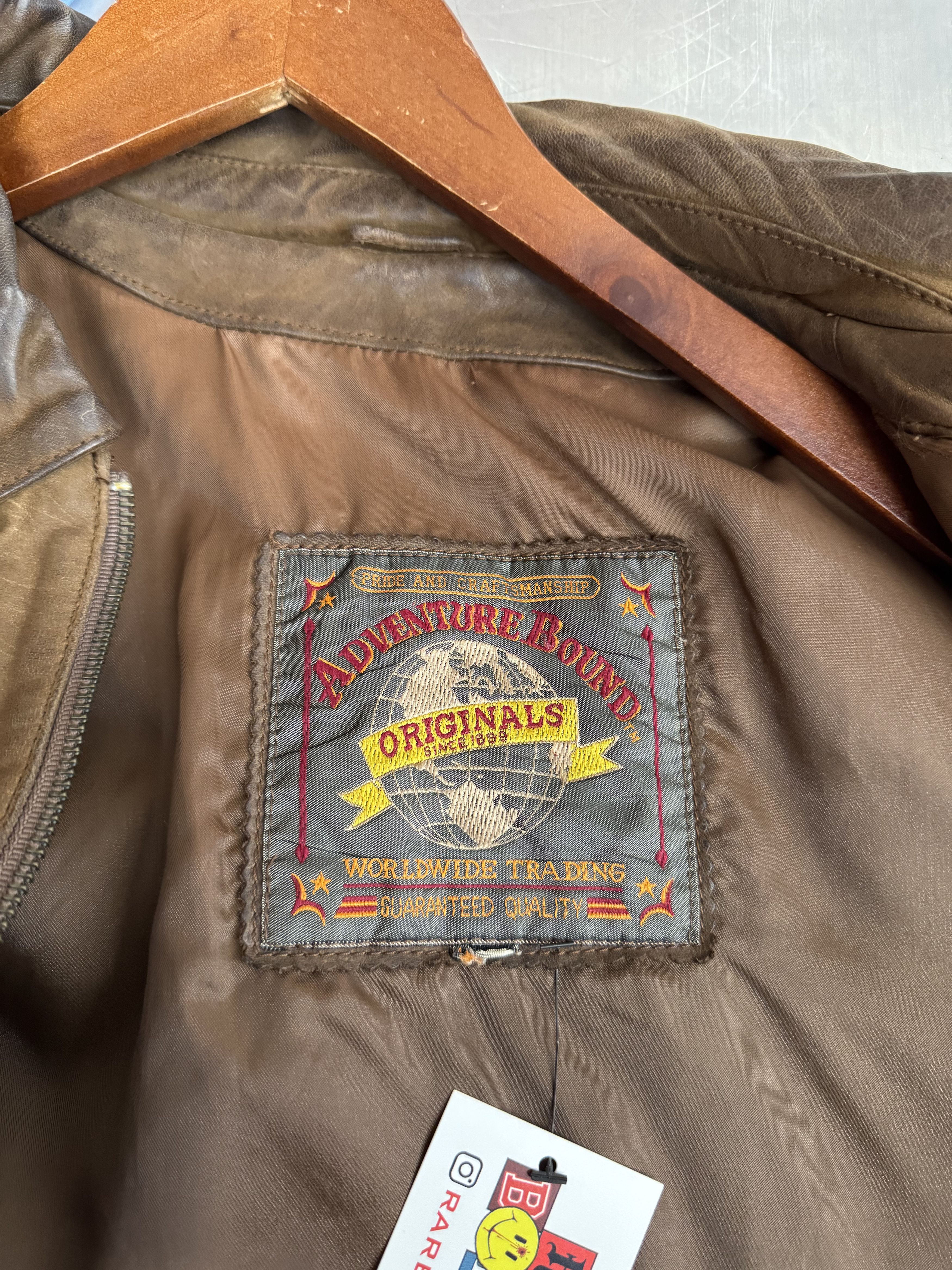 Adventure Bound Vintage Aviator Jacket Size US XL / EU 56 / 4 - 4 Thumbnail