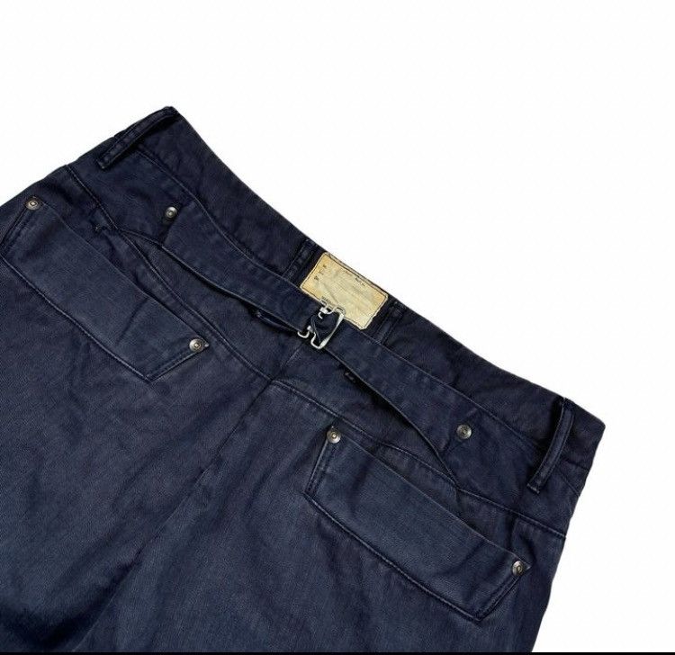Designer × Japanese Brand × Kapital Vintage Kapital Casual Navy Buckle Back Phat Size US 32 / EU 48 - 1 Thumbnail