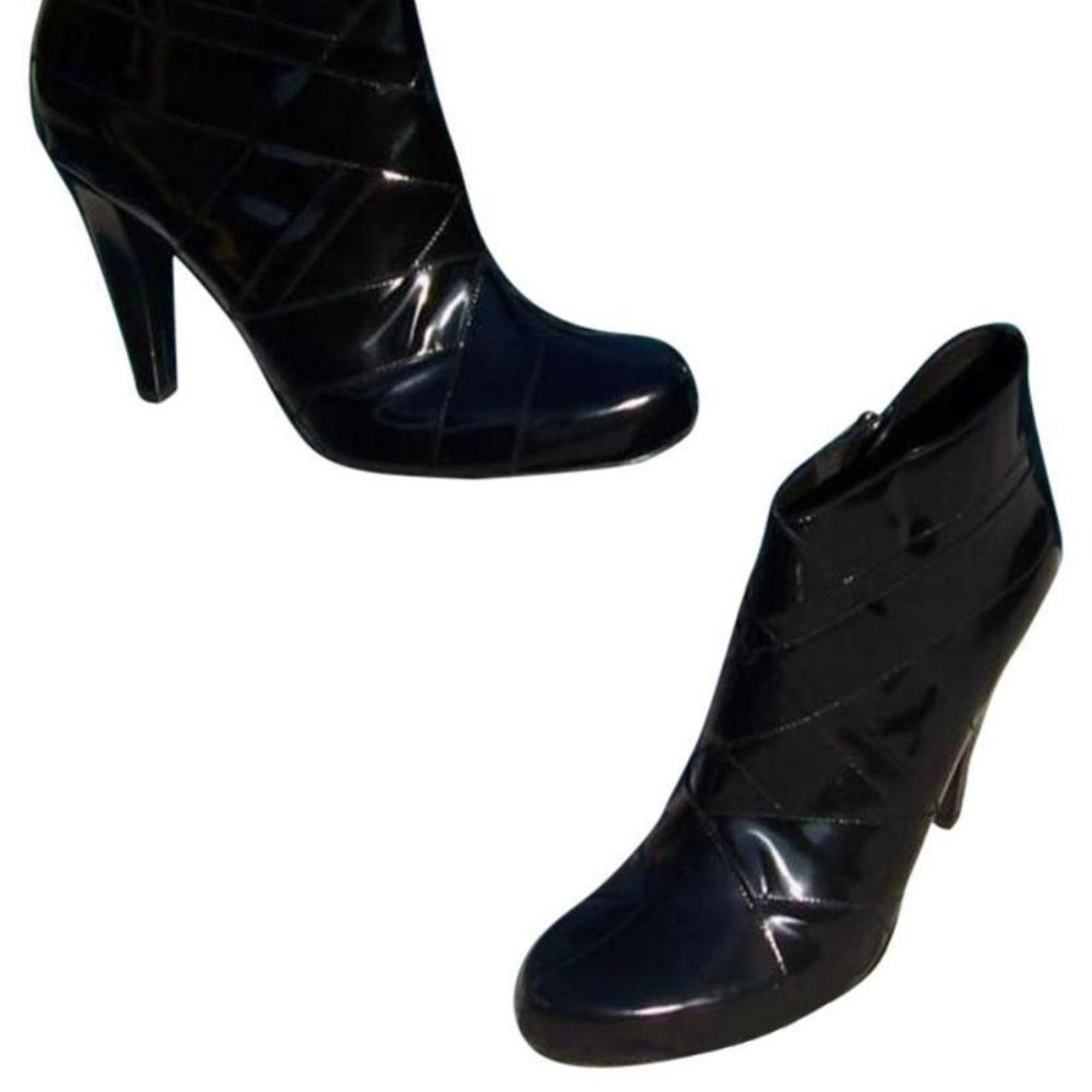 Donald Pliner Donald Pliner Black Polished Calf Leather Boot NWT $395 Size US 6.5 / IT 36.5 - 5 Thumbnail