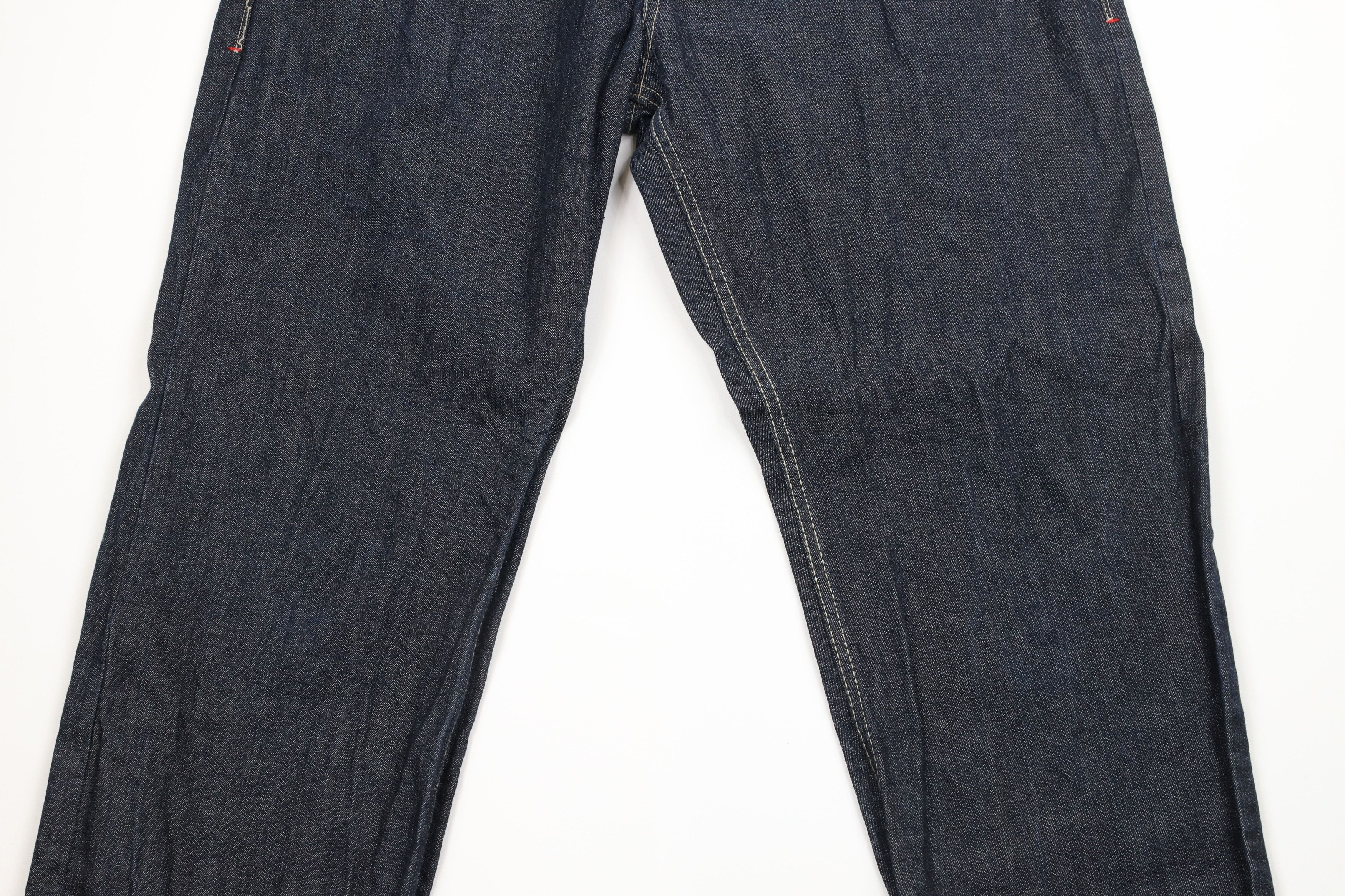 Enyce × Vintage Vintage Enyce Distressed Baggy Fit Wide Leg Denim Jeans Blue Size US 38 / EU 54 - 3 Thumbnail