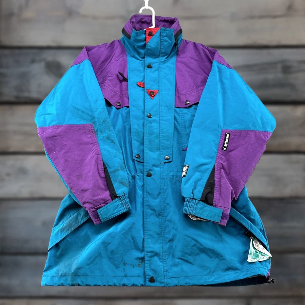 Helly Hansen Vintage 90's Helly Hansen Hip Hop Big L Color Block