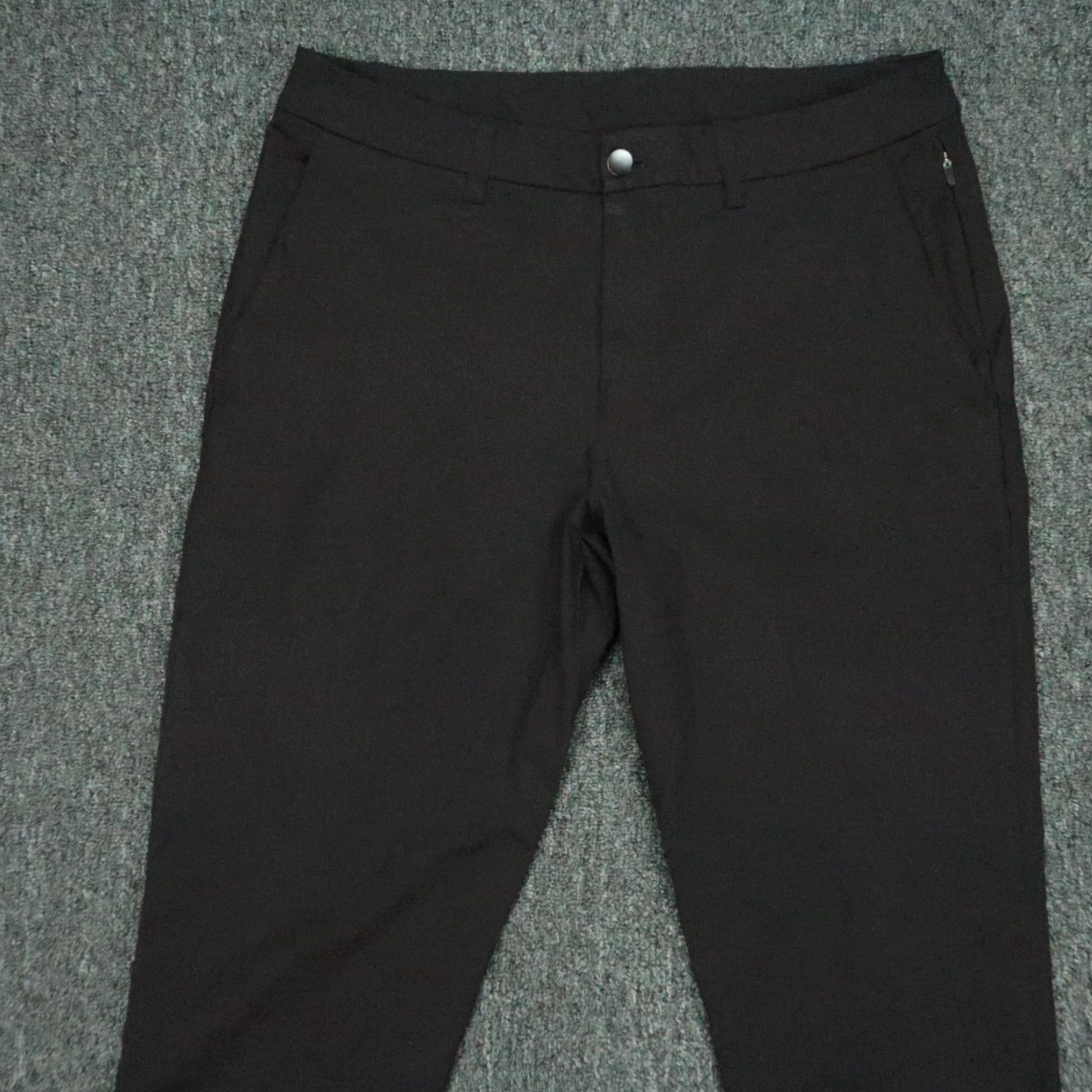 Lululemon Lululemon Pants Men 32x30 Black Slim 5-Pocket Chino Warpstreme Business Casual Travel Workwear Shirt? Size US 32 / EU 48 - 2 Thumbnail