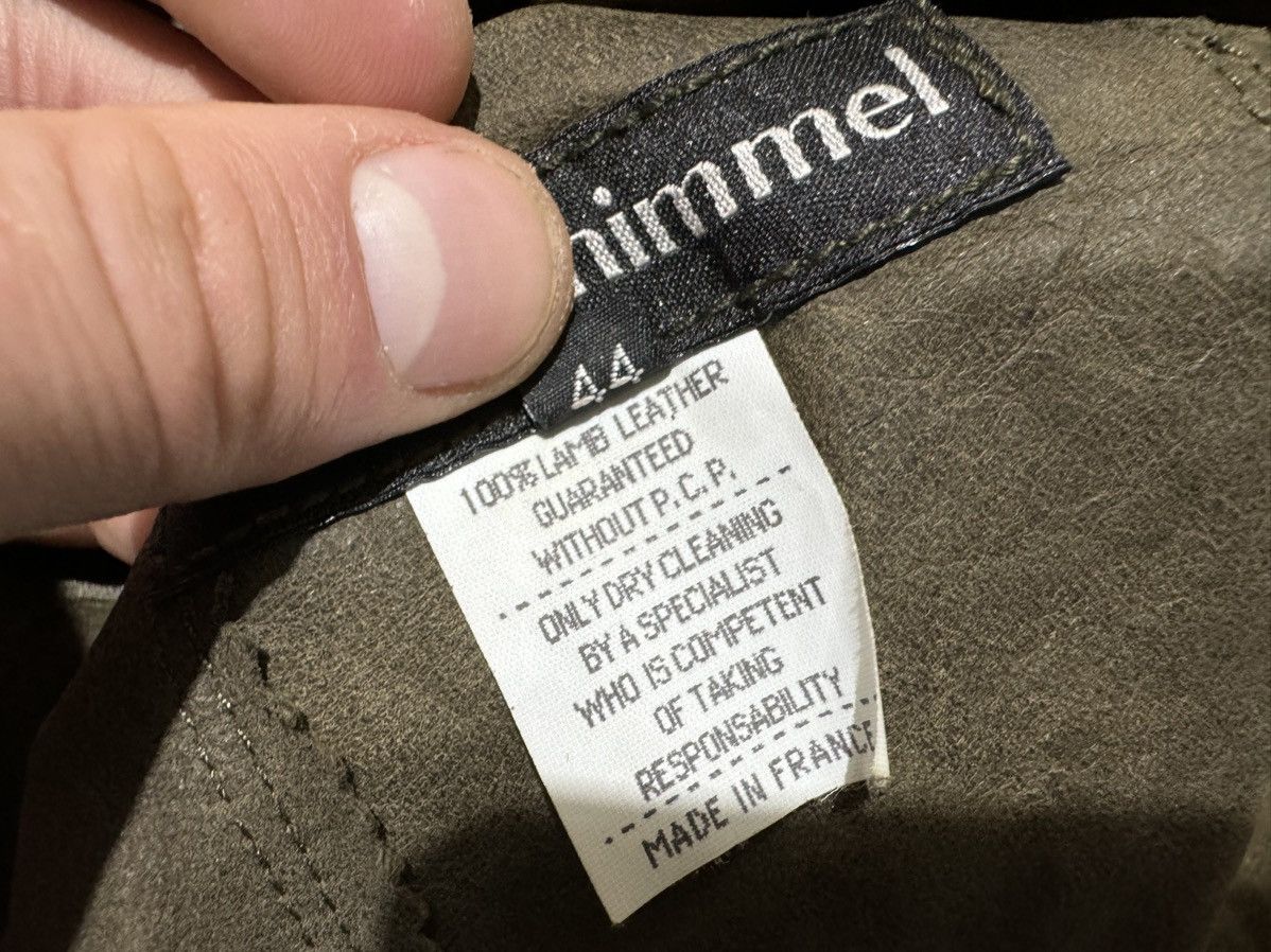 Designer × Leather Sylvie Schimmel suede leather jacket 44 Size M / US 6-8 / IT 42-44 - 6 Thumbnail