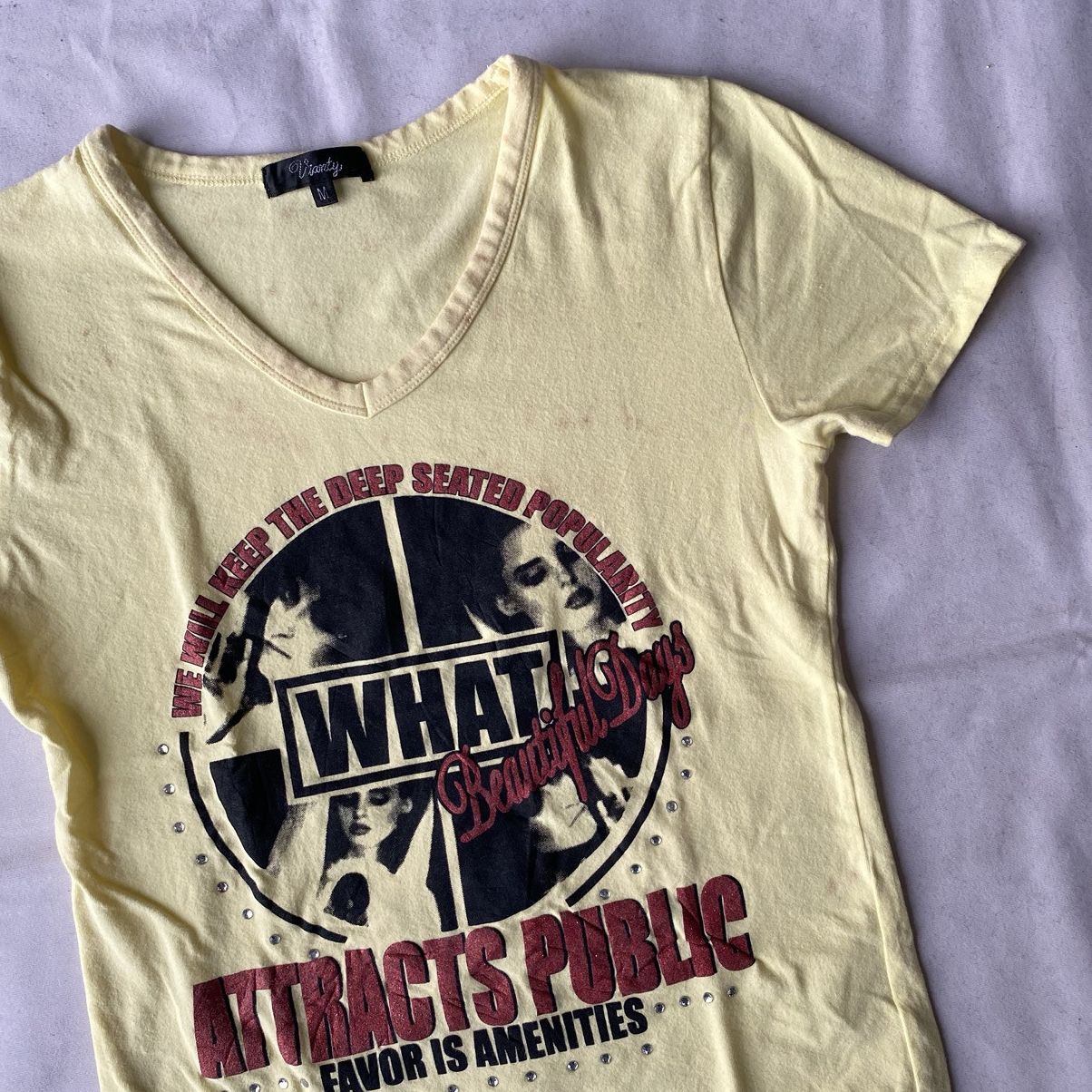 Hysteric Glamour × If Six Was Nine × Japanese Brand Edgy Grunge What A Beautiful Day Y2K Bold Graphic Tees Size M / US 6-8 / IT 42-44 - 5 Thumbnail