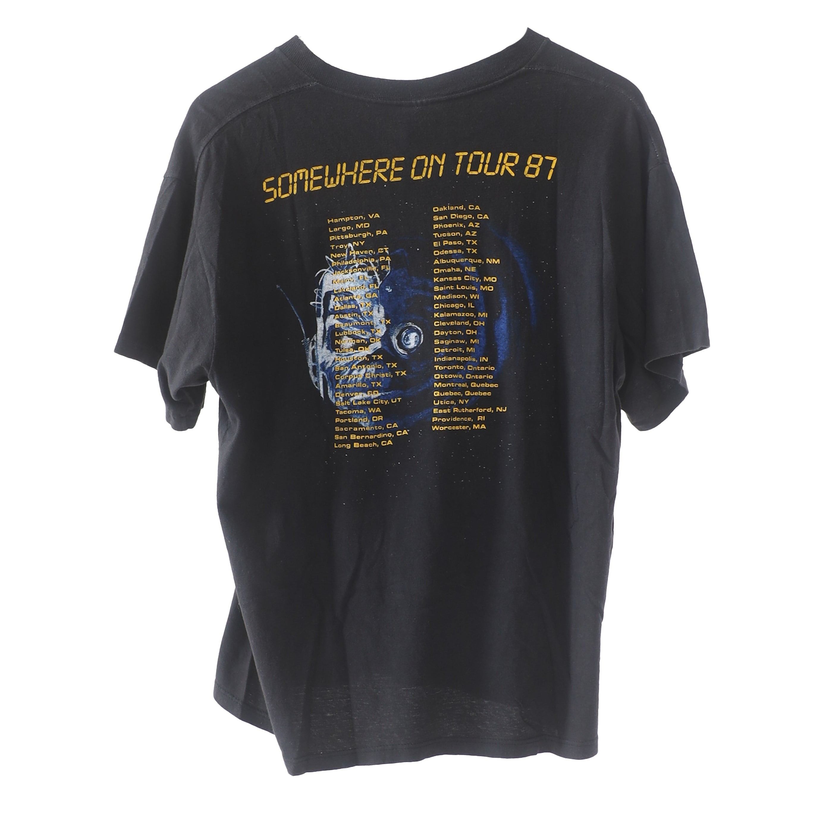 Vintage Vintage Iron Maiden Spring Field 87' Tour Tee Size US L / EU 52-54 / 3 - 4 Thumbnail