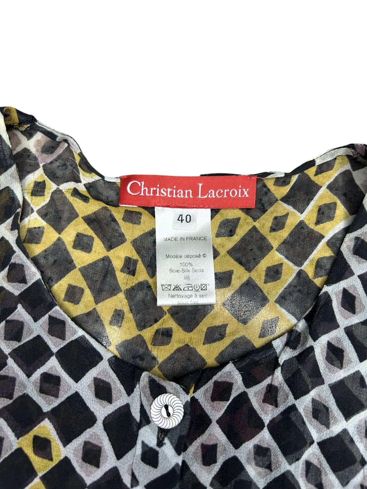 Christian Lacroix Printed Silk Ensemble Size M / US 6-8 / IT 42-44 - 4 Thumbnail