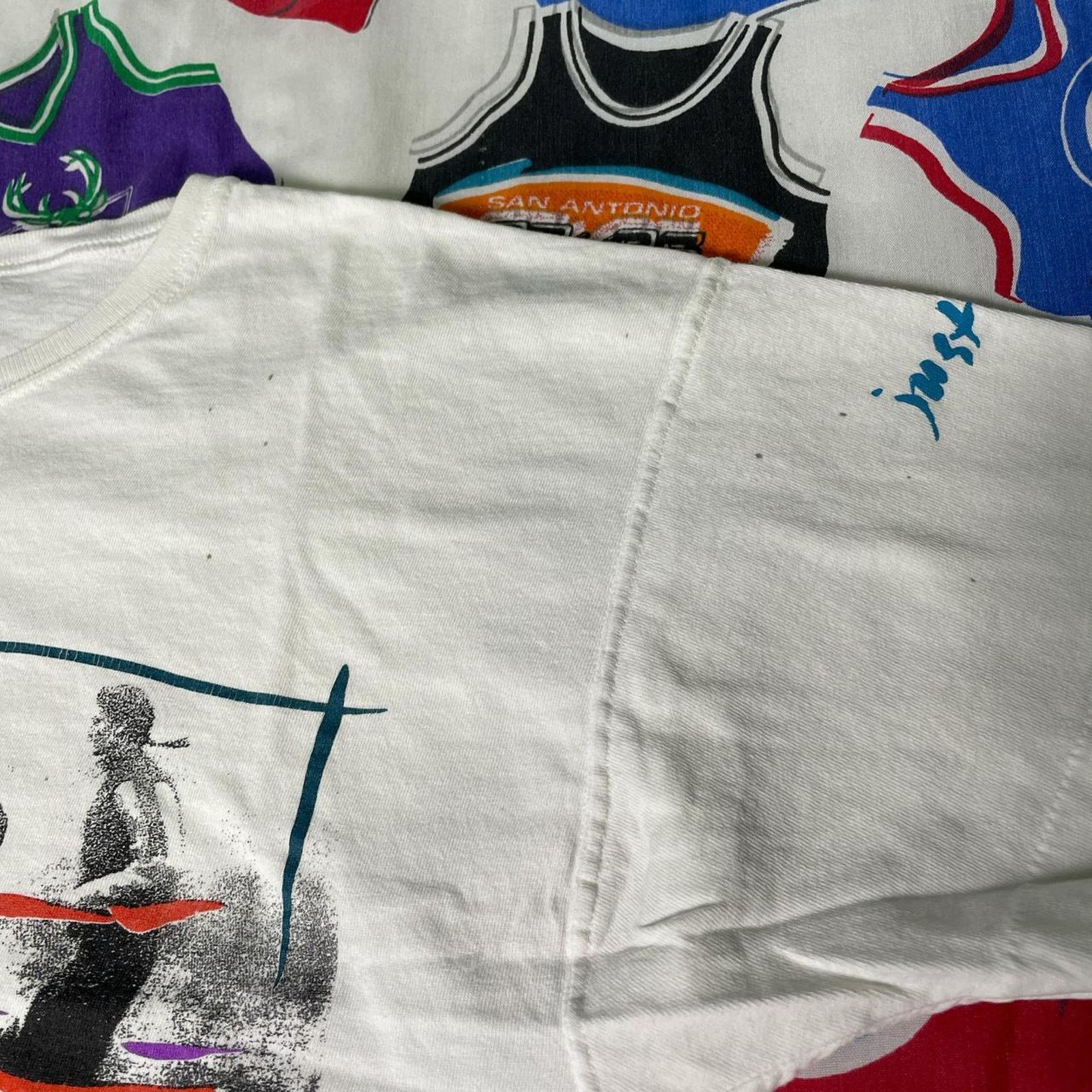 Nike × Vintage Vintage 90s Nike Gymnastics Sports Women Sz L Large T-Shirt Size L / US 10 / IT 46 - 4 Thumbnail