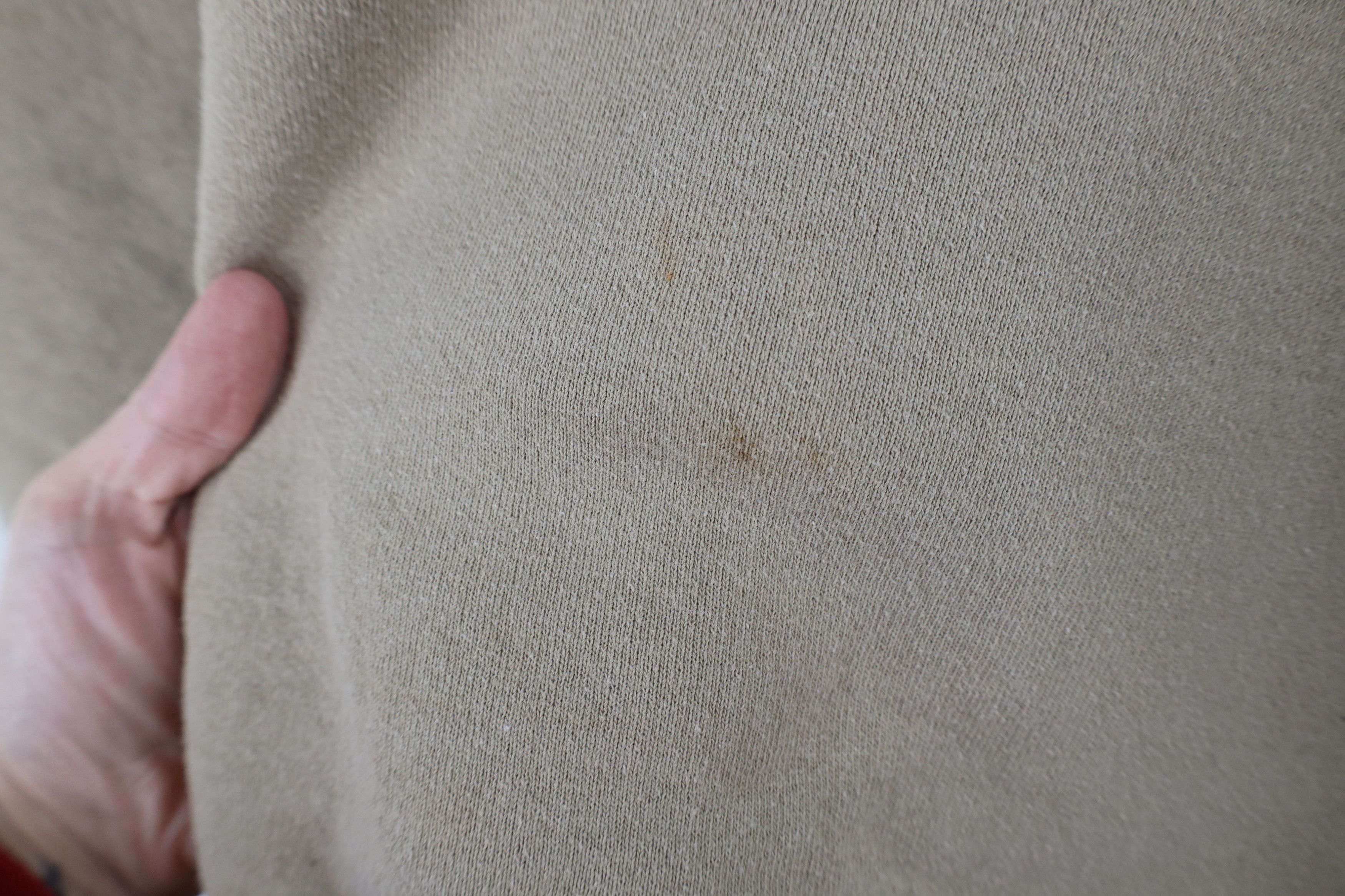 Russell Athletic × Vintage Vintage 90s Russell Athletic Blank Crewneck Sweatshirt Beige Size US XL / EU 56 / 4 - 5 Thumbnail