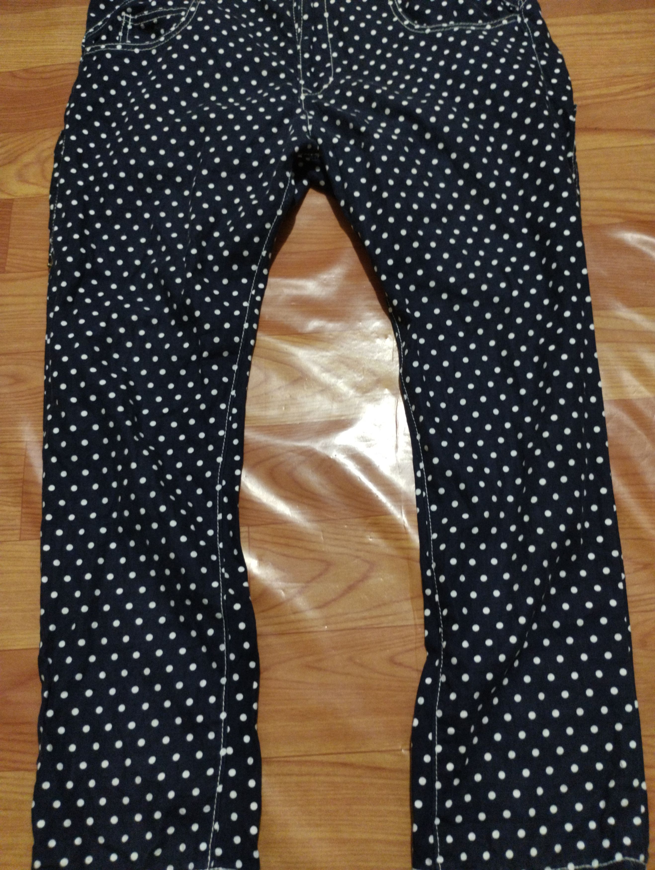 Issey Miyake Mercibeaucoup Drop Croth Polkadot Pants Size US 29 - 5 Thumbnail