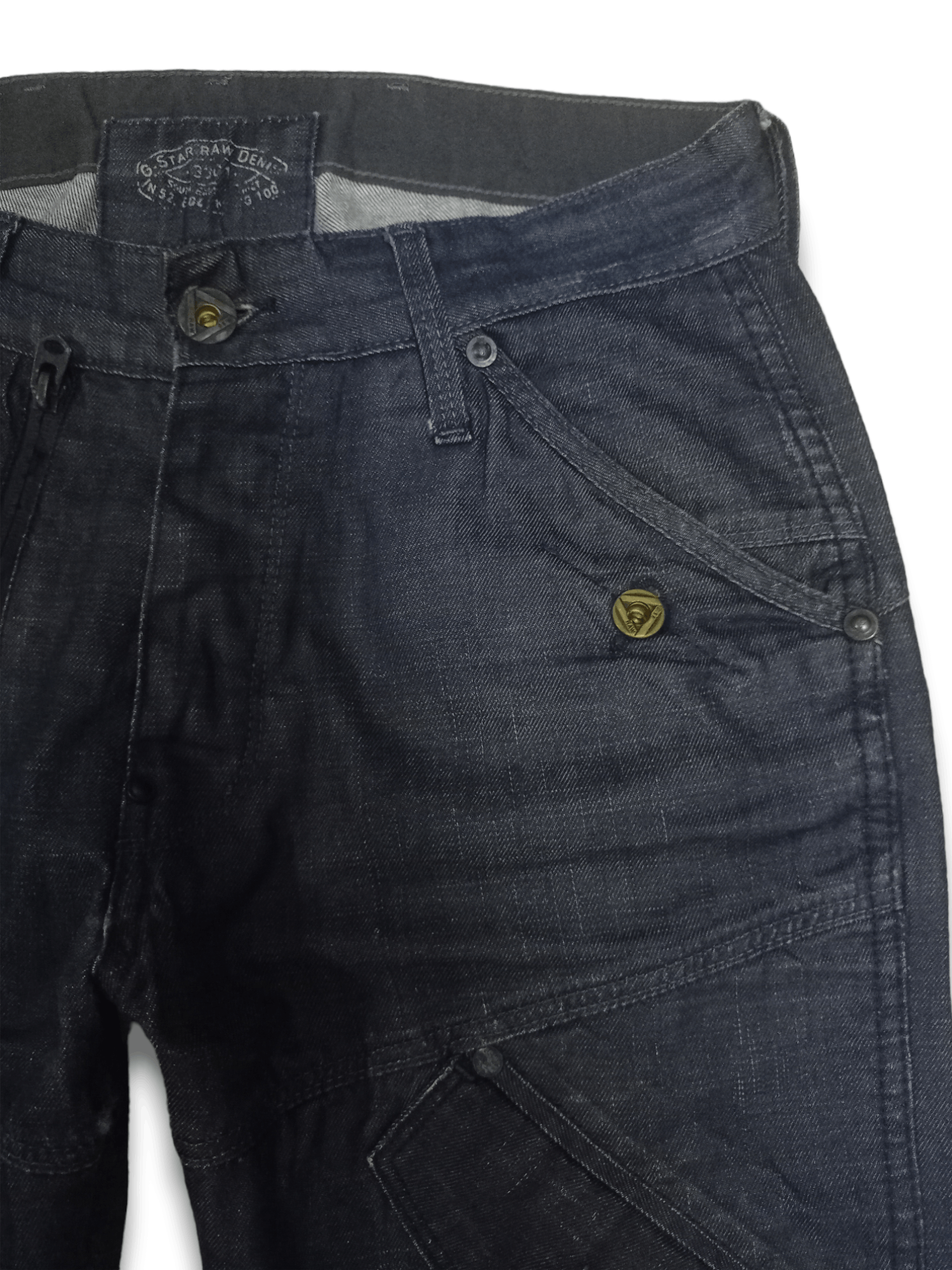 G-Star Vintage G Star Raw Tactical Pocket Cargo Loose Denim Pants Size US 28 / EU 44 - 6 Thumbnail