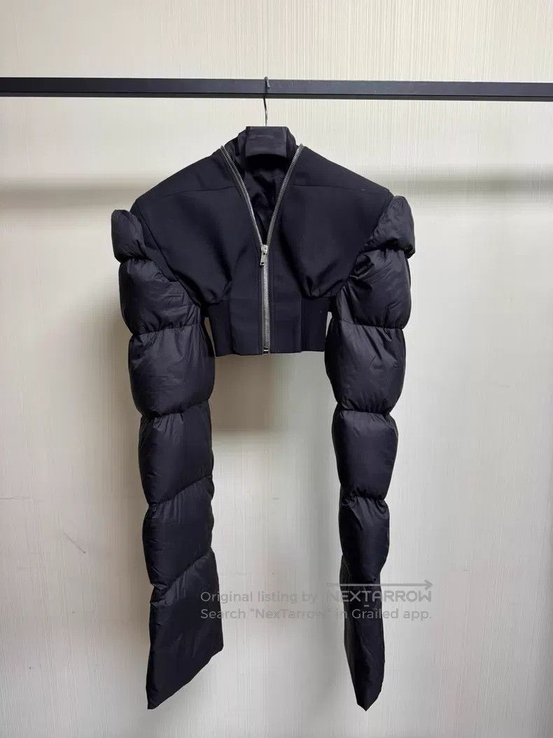 Rick Owens Rick Owens 21FW Short-Length Tatlin Padded Shoulder Down J Size XS / US 0-2 / IT 36-38 - 1 Thumbnail