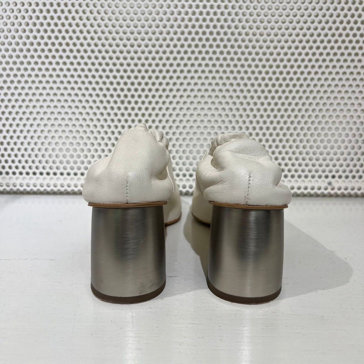 Jil Sander Jil Sander White Mules Size US 9 / IT 39 - 4 Thumbnail