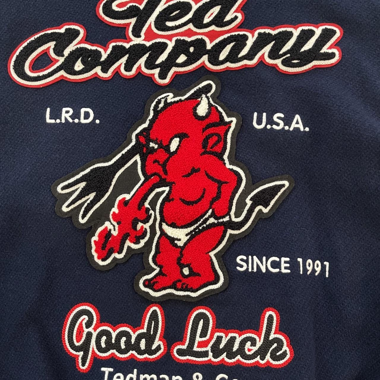 Tedman × Vintage Tedman’s 'Lucky Devil' Varsity Jacket Size US M / EU 48-50 / 2 - 5 Thumbnail
