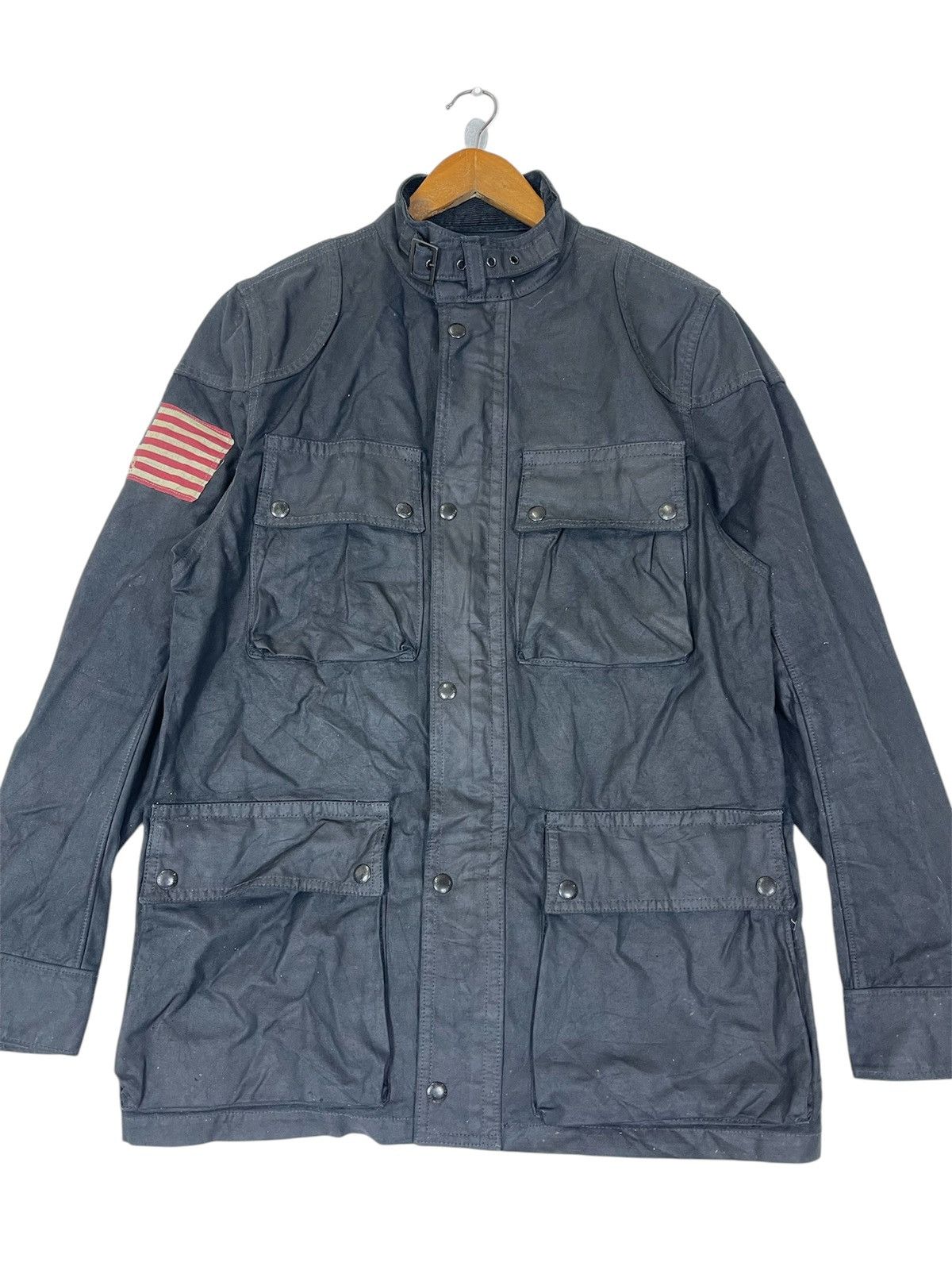 Denim & Supply Ralph Lauren × RRL Ralph Lauren × Ralph Lauren DENIM &SUPPLY RALPH LAUREN WAXED JACKET Size US M / EU 48-50 / 2 - 3 Thumbnail