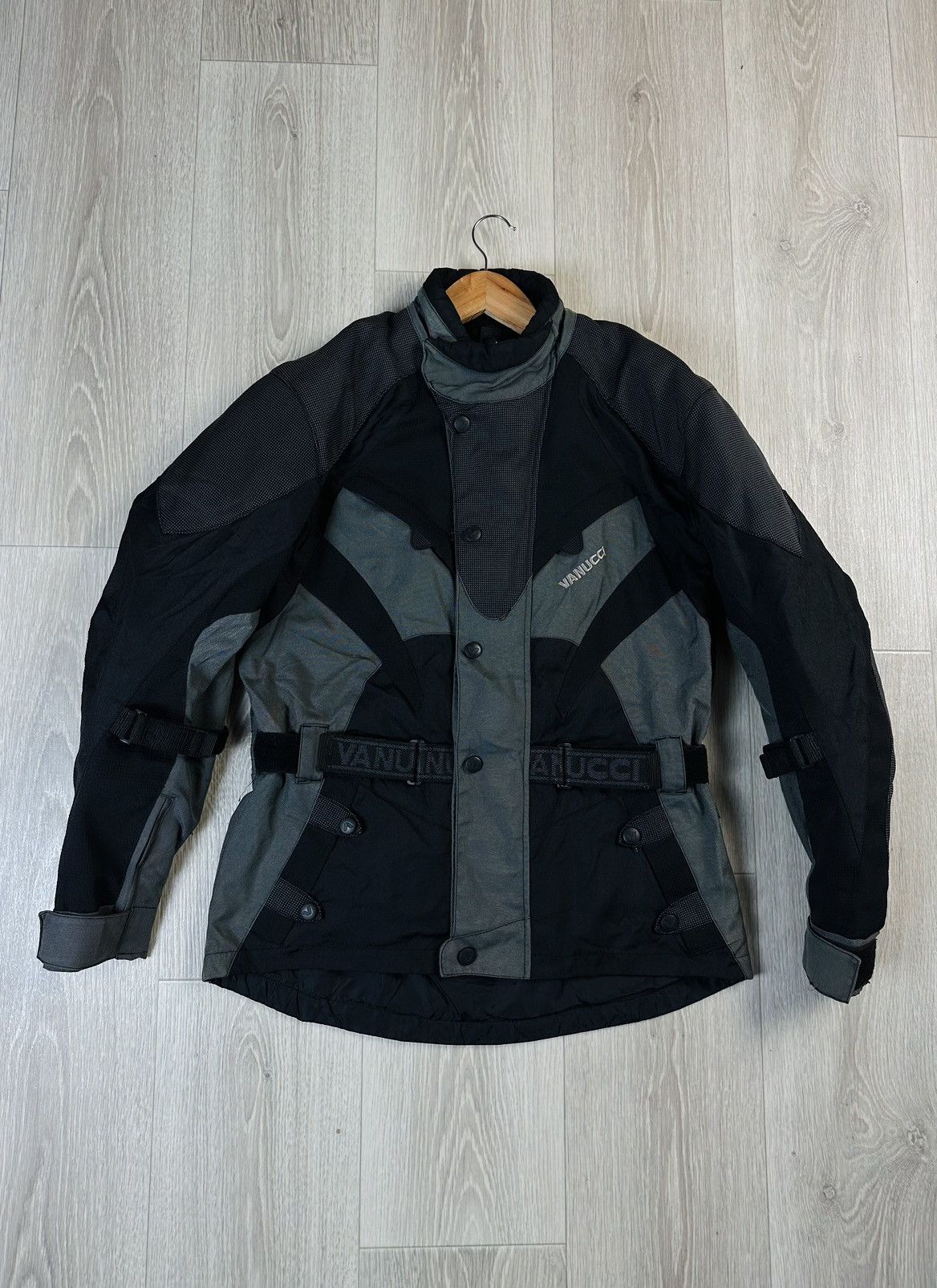Vintage Vintage VANUCCI Waterproof Moto Shield Racing Jacket Size US S / EU 44-46 / 1 - 4 Thumbnail