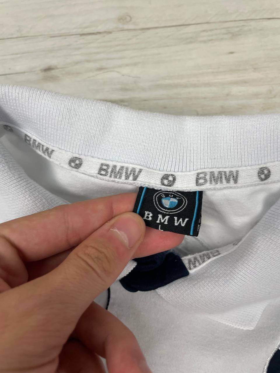 BMW Vintage BMW Polo Shirt 90s Racing Big Logo Size US S / EU 44-46 / 1 - 8 Thumbnail