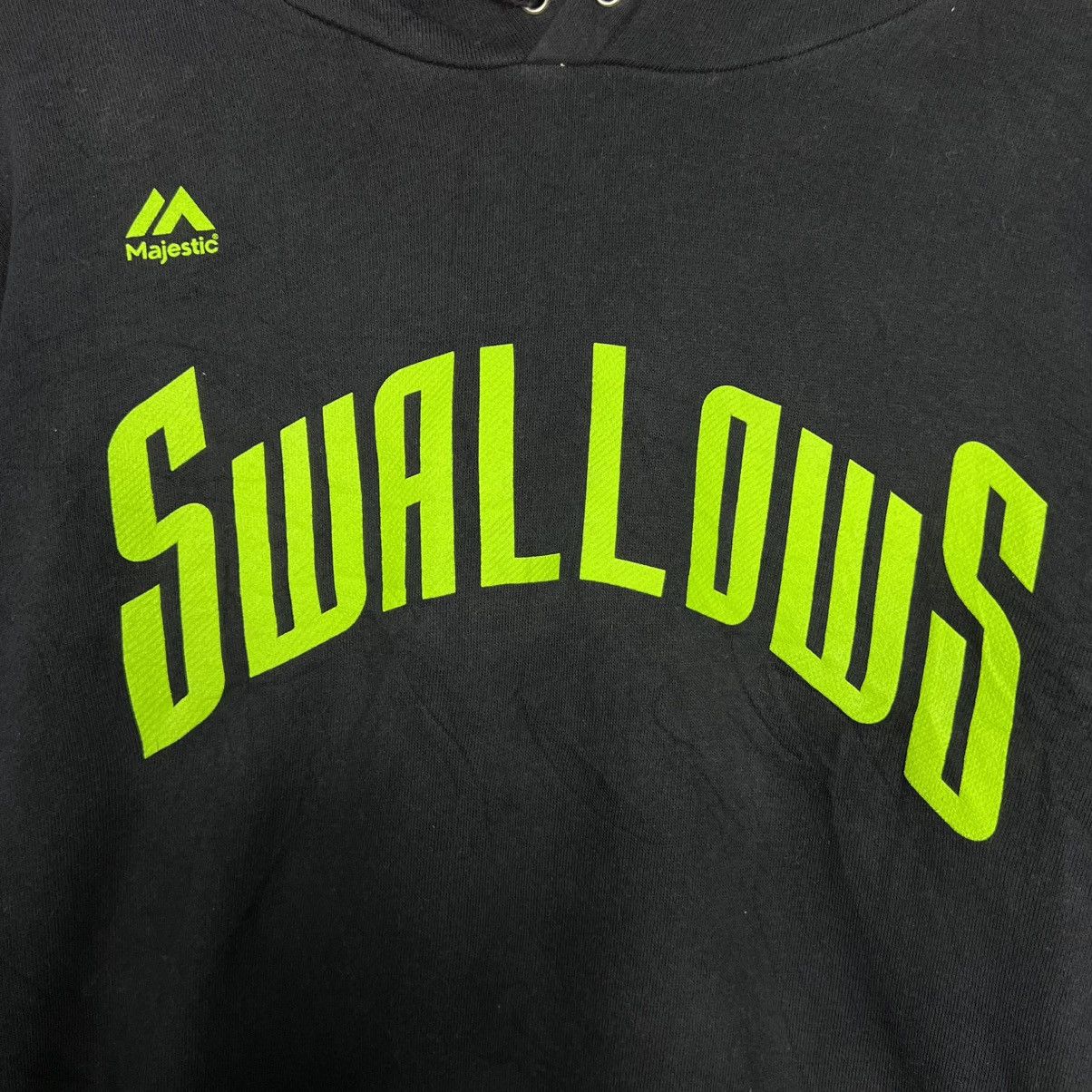 Majestic SWALLOWS Big Logo Pullover Hoodie Sweatshirt #4308-C195 Size US L / EU 52-54 / 3 - 10 Thumbnail