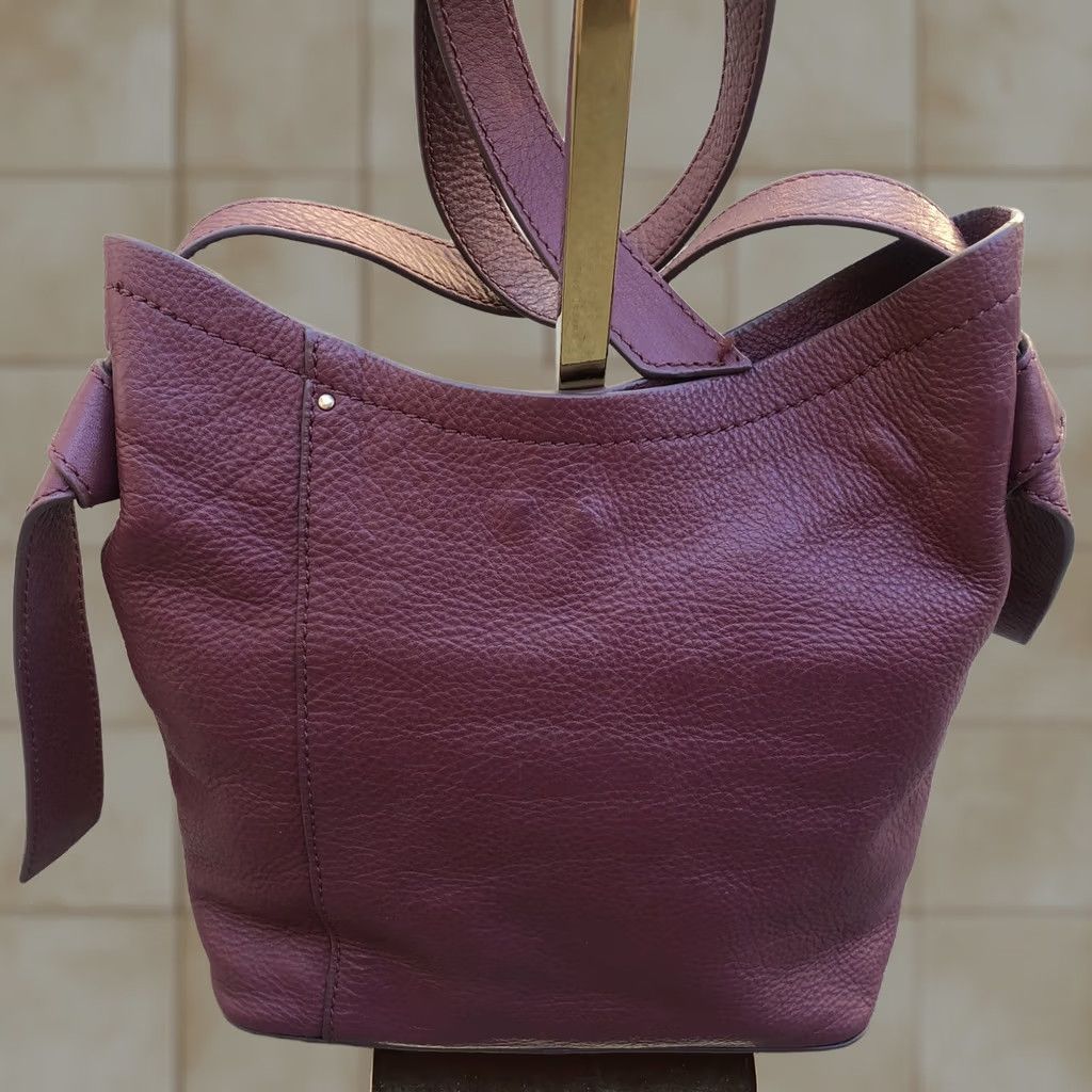 Lucky Brand Lucky Brand Crossbody Leather Purse Women's Burgundy Red Bag Zipper Size ONE SIZE - 1 Thumbnail