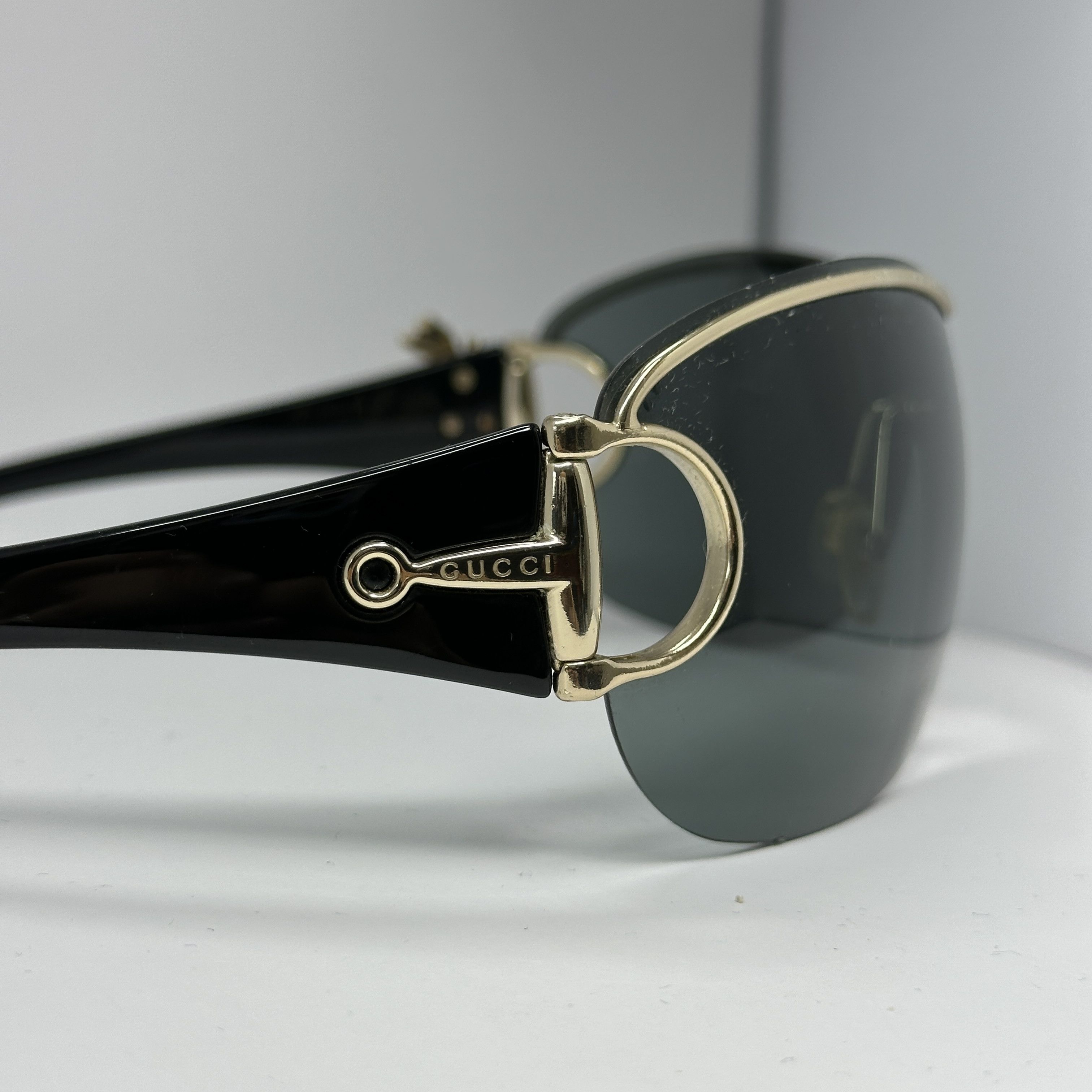 Gucci Vintage Avant Garde Gucci Mask Sunglasses 00s Size ONE SIZE - 7 Thumbnail