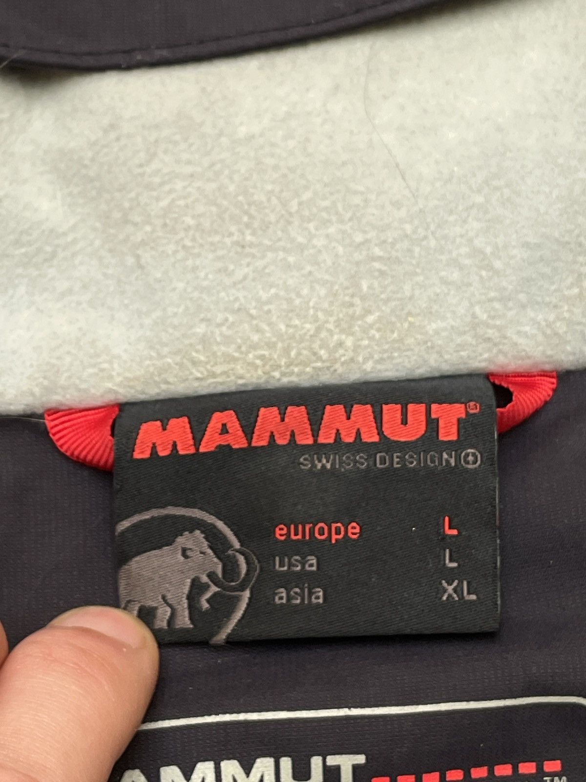 Mammut Mammut Gorpcore DRYtech Technical Shell Jacket Deep Blue L Size US L / EU 52-54 / 3 - 7 Thumbnail