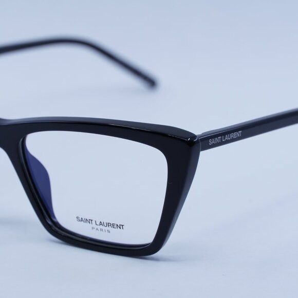 Saint Laurent Paris 🕶️ New Saint Laurent SL737 MICA THIN OPT 001 Eyeglasses Size ONE SIZE - 3 Thumbnail
