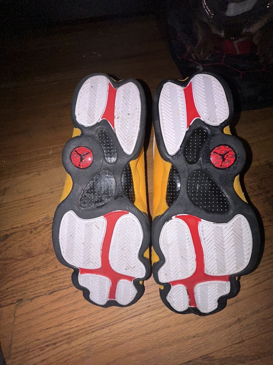 Jordan Brand Men's Yellow Air Jordan Retro 13 'Del Sol' Size 11 Size US 11 / EU 44 - 5 Thumbnail