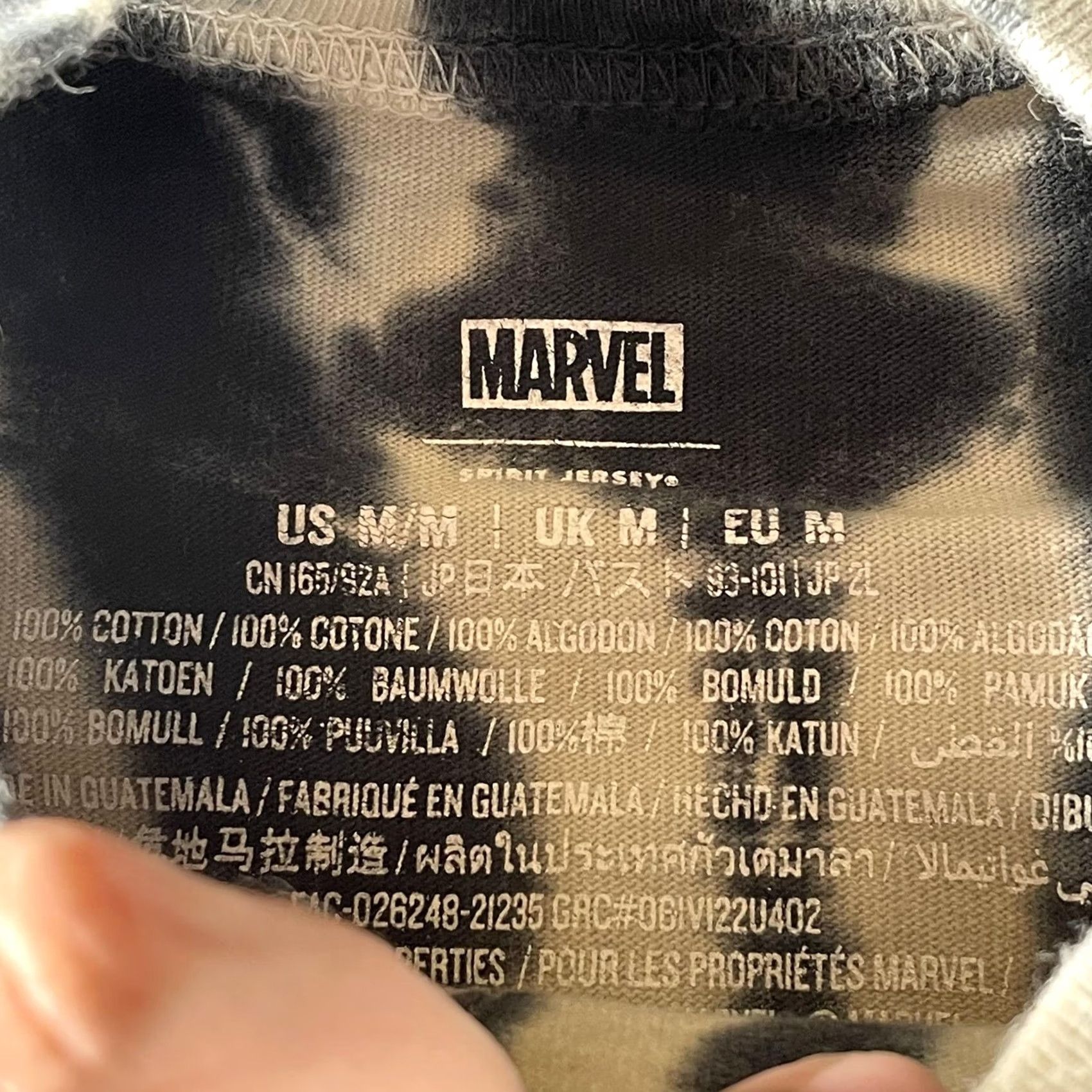 Vintage VINTAGE Marvel Avengers Sweatshirt Mens Medium Tie Dye Spirit Jersey Long Sleeve Size US M / EU 48-50 / 2 - 7 Thumbnail