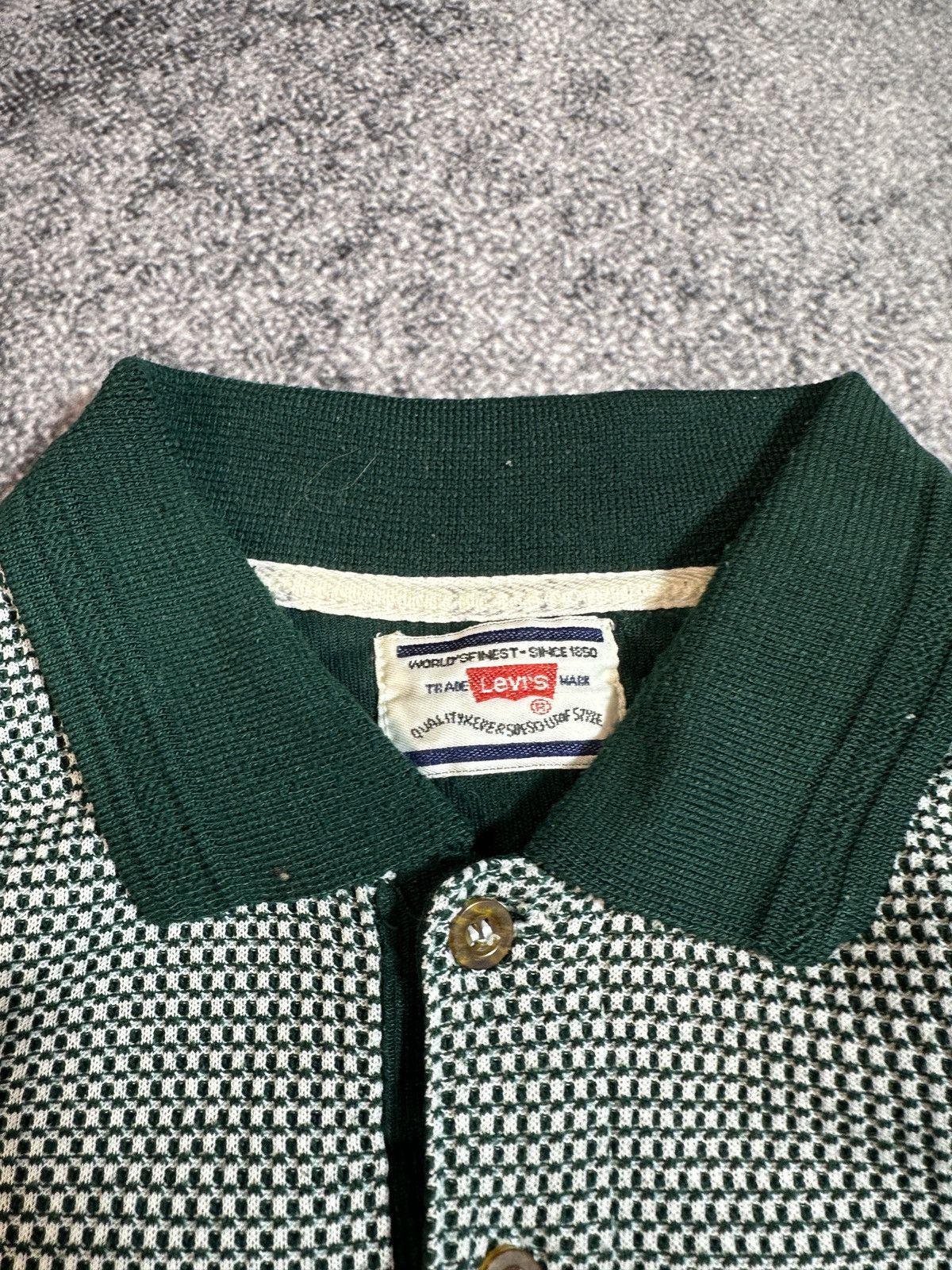 Levi's × Vintage Vintage Levi’s Rugby Polo Long Streetwear 90s Rare VTg Size US L / EU 52-54 / 3 - 4 Thumbnail