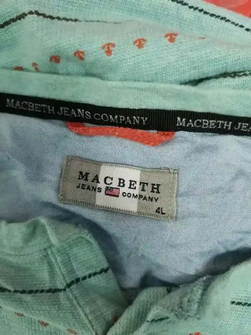 Macbeth Vintage Macbeth Jeans Company T-shirt Size US XXL / EU 58 / 5 - 3 Thumbnail
