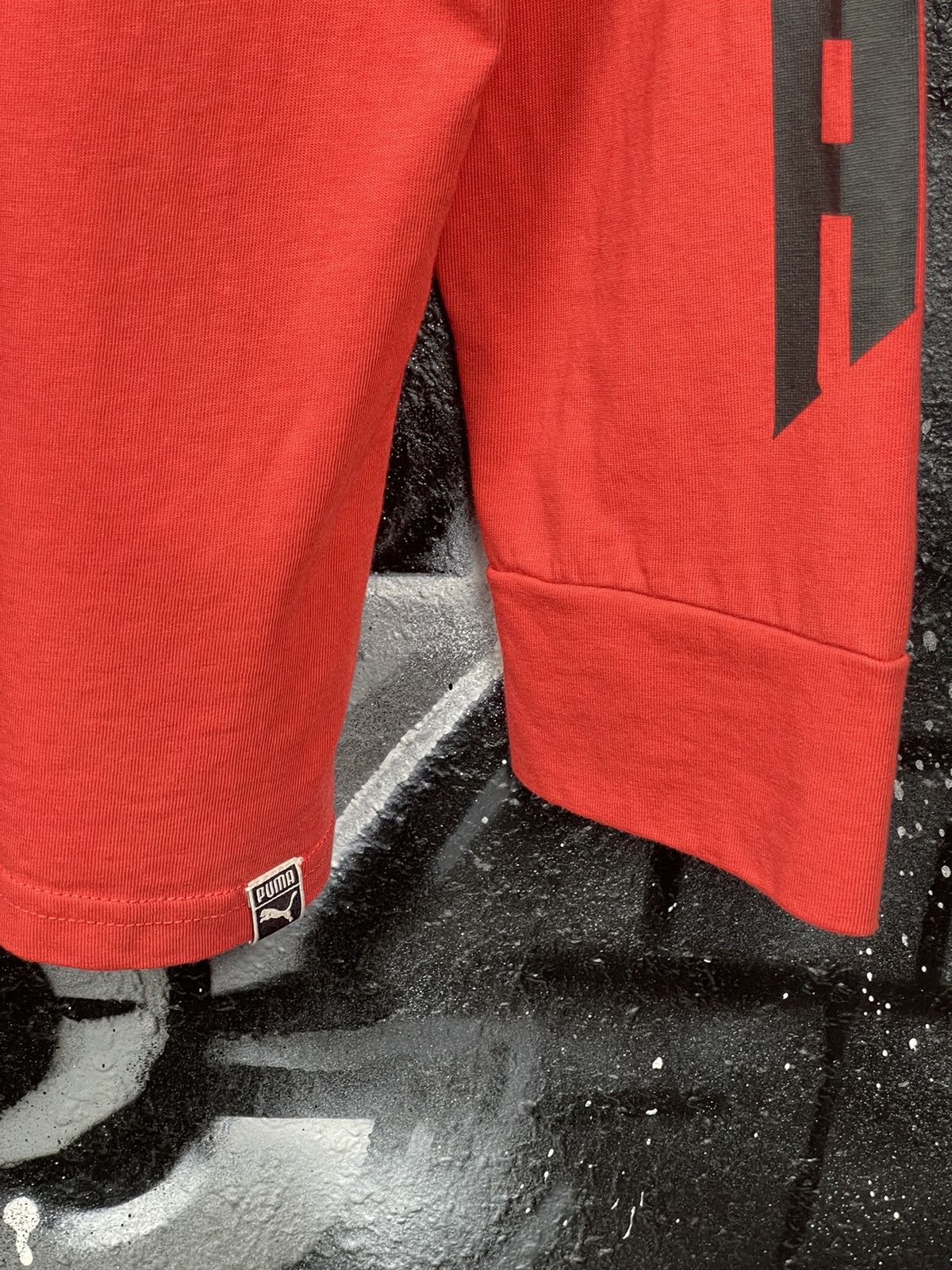 Puma Puma Red Cotton Long Sleeve T-Shirt Men’s Size Small Size US S / EU 44-46 / 1 - 10 Thumbnail