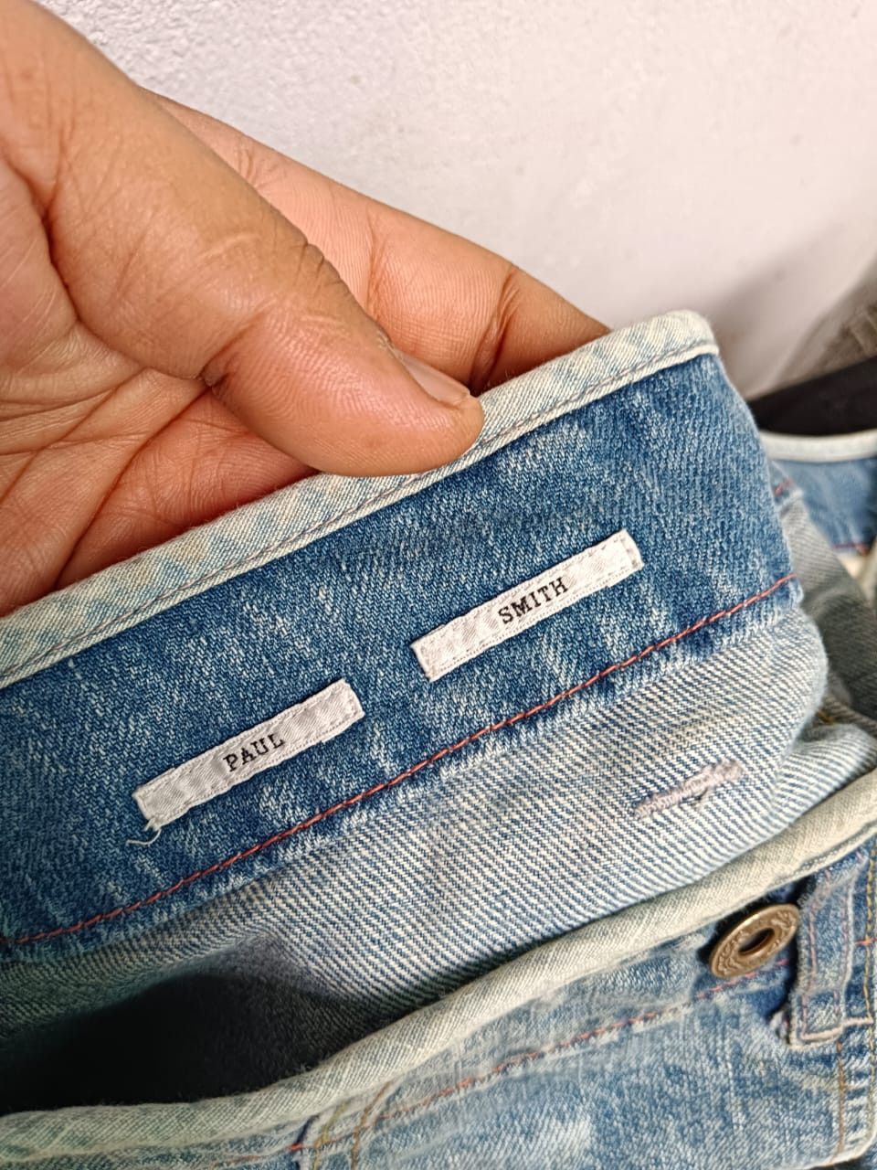 Paul Smith × Paul Smith Red Ear Paul Smith Red Ear Denim Bush Pants Size US 36 / EU 52 - 18 Thumbnail