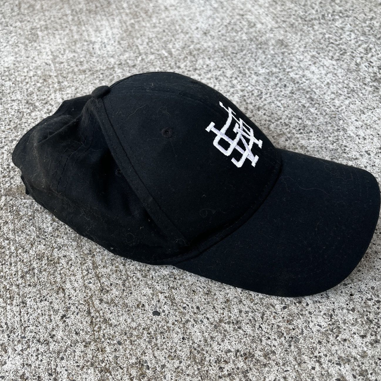Vintage Vintage Black Baseball Hat 90’s Y2K Size ONE SIZE - 3 Thumbnail