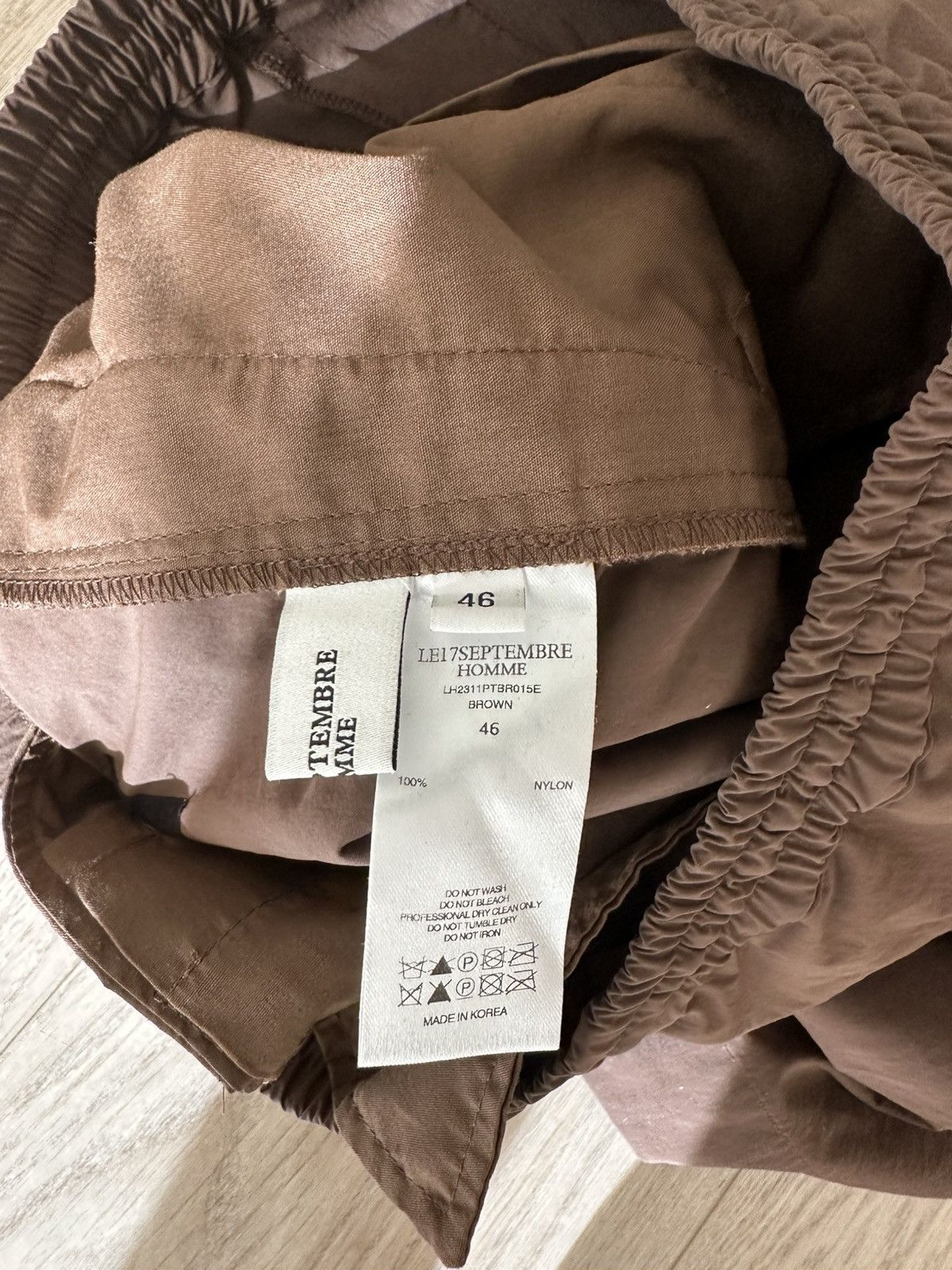 LE17SEPTEMBRE Nylon Poplin drawstring trousers Size US 30 / EU 46 - 5 Thumbnail