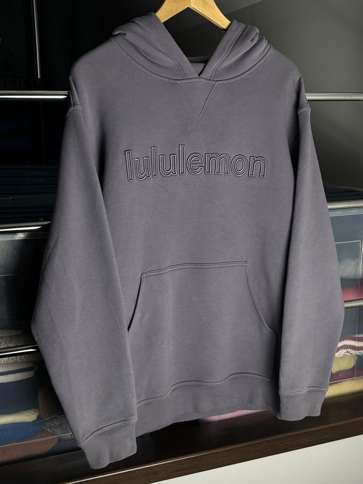 Lululemon Lululemon Oversized Lilac Athletica Scuba Hoodie Workout Size M / US 6-8 / IT 42-44 - 2 Thumbnail