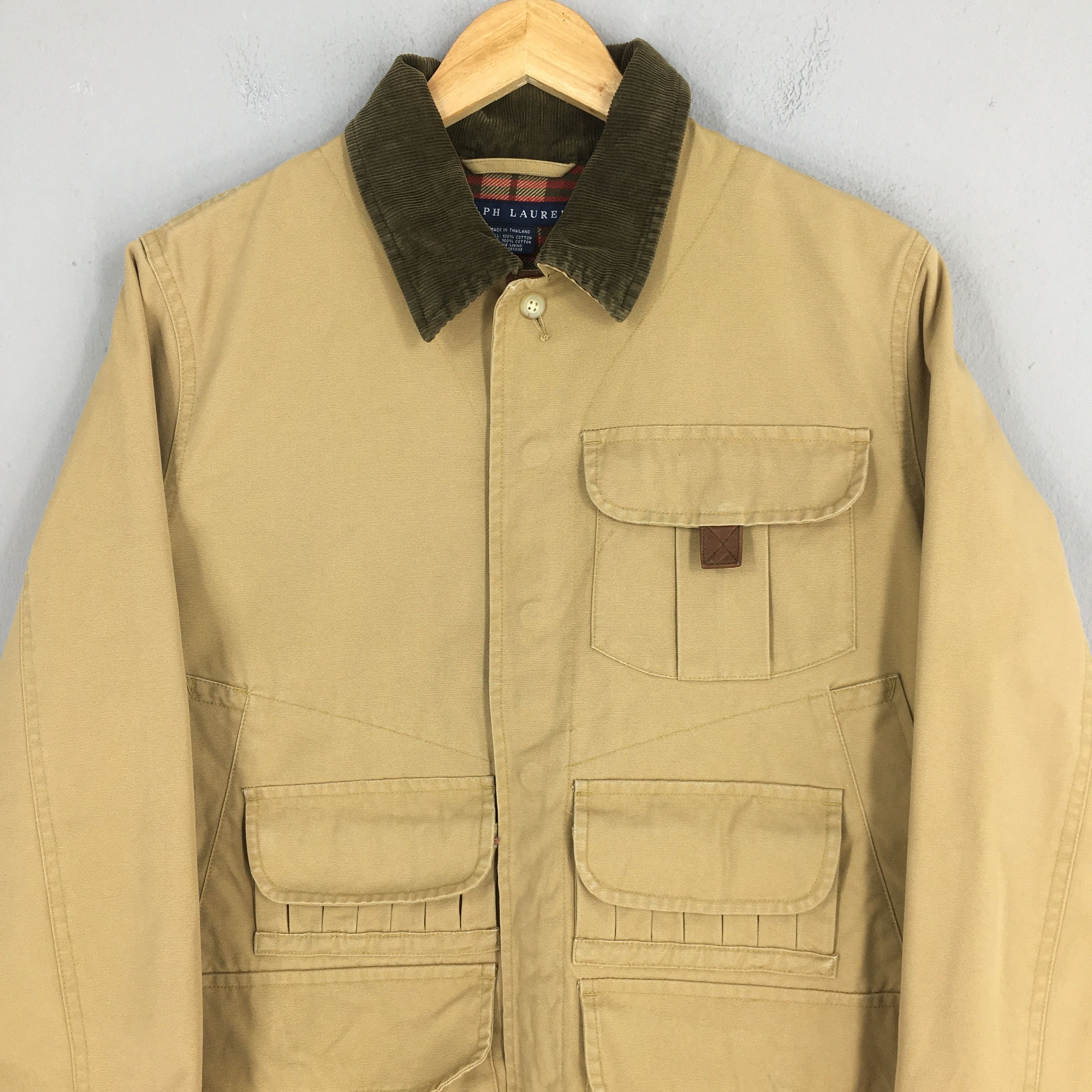 Polo Ralph Lauren Vintage 90s Polo Ralph Lauren Chore Duck Brown Jacket M Size US M / EU 48-50 / 2 - 2 Thumbnail