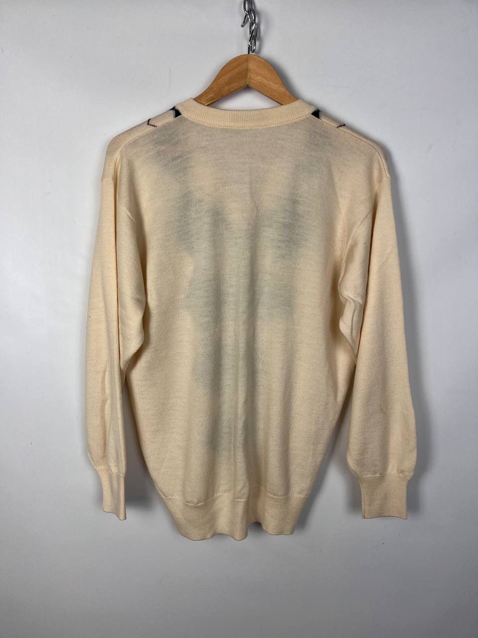 Burberry × Vintage Vintage Burberry merino wool sweater knit Size US L / EU 52-54 / 3 - 6 Thumbnail