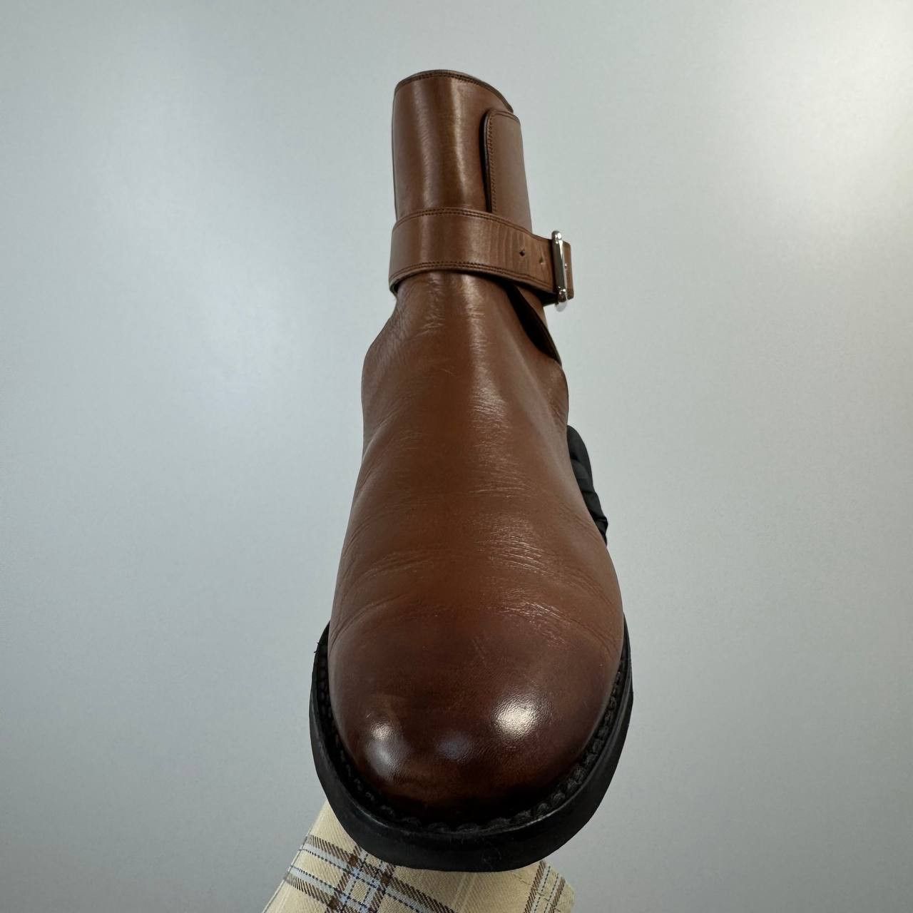 Bally Bally Leather Jodhpur Ankle Boots Brown Womens Size EU 36 Size US 6 / IT 36 - 4 Thumbnail