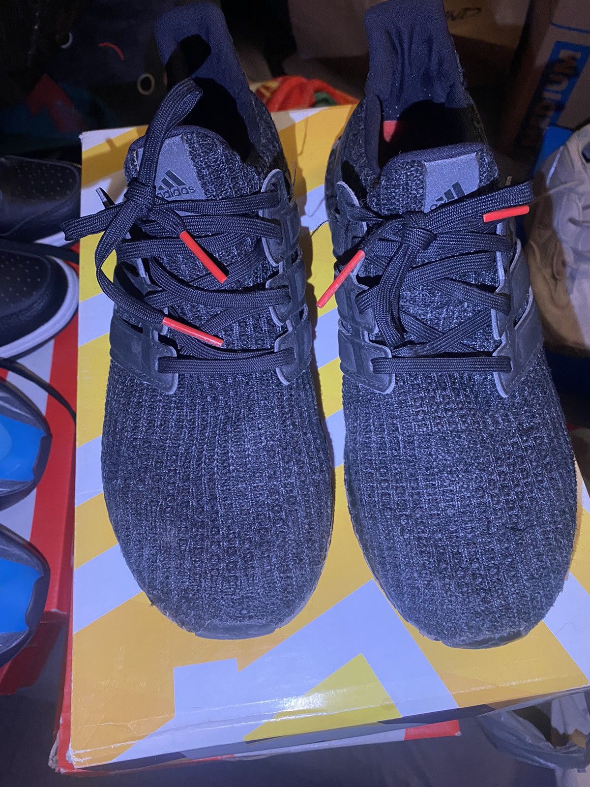 Adidas Tripe black adidas ultrabost Size US 9 / EU 42 - 1 Thumbnail