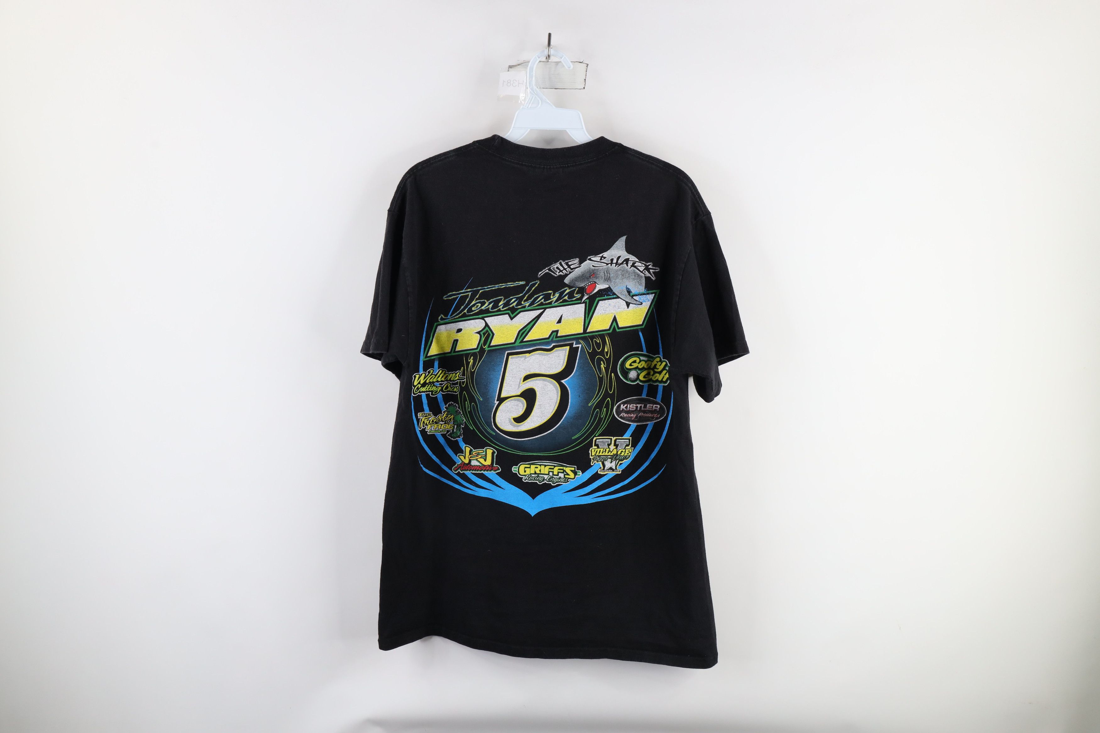 Vintage Vintage Y2K Streetwear Ryan The Shark Car Racing T-Shirt Size US M / EU 48-50 / 2 - 15 Thumbnail