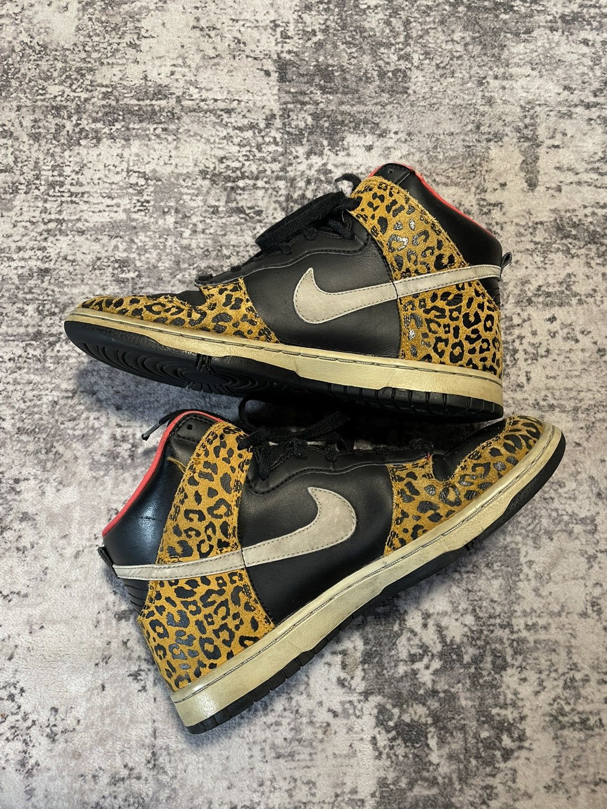 Nike Nike Dunk rare leopard animal print Size US 10 / IT 40 - 2 Thumbnail