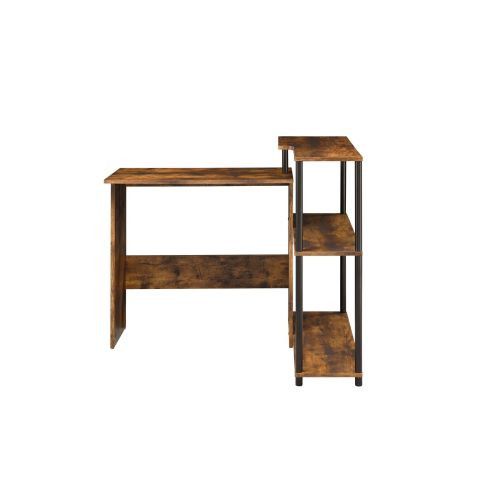 Designer × Homemade ACME Ievi Writing Desk, Weathered Oak & Black Finish 92750 Size US L / EU 52-54 / 3 - 7 Thumbnail