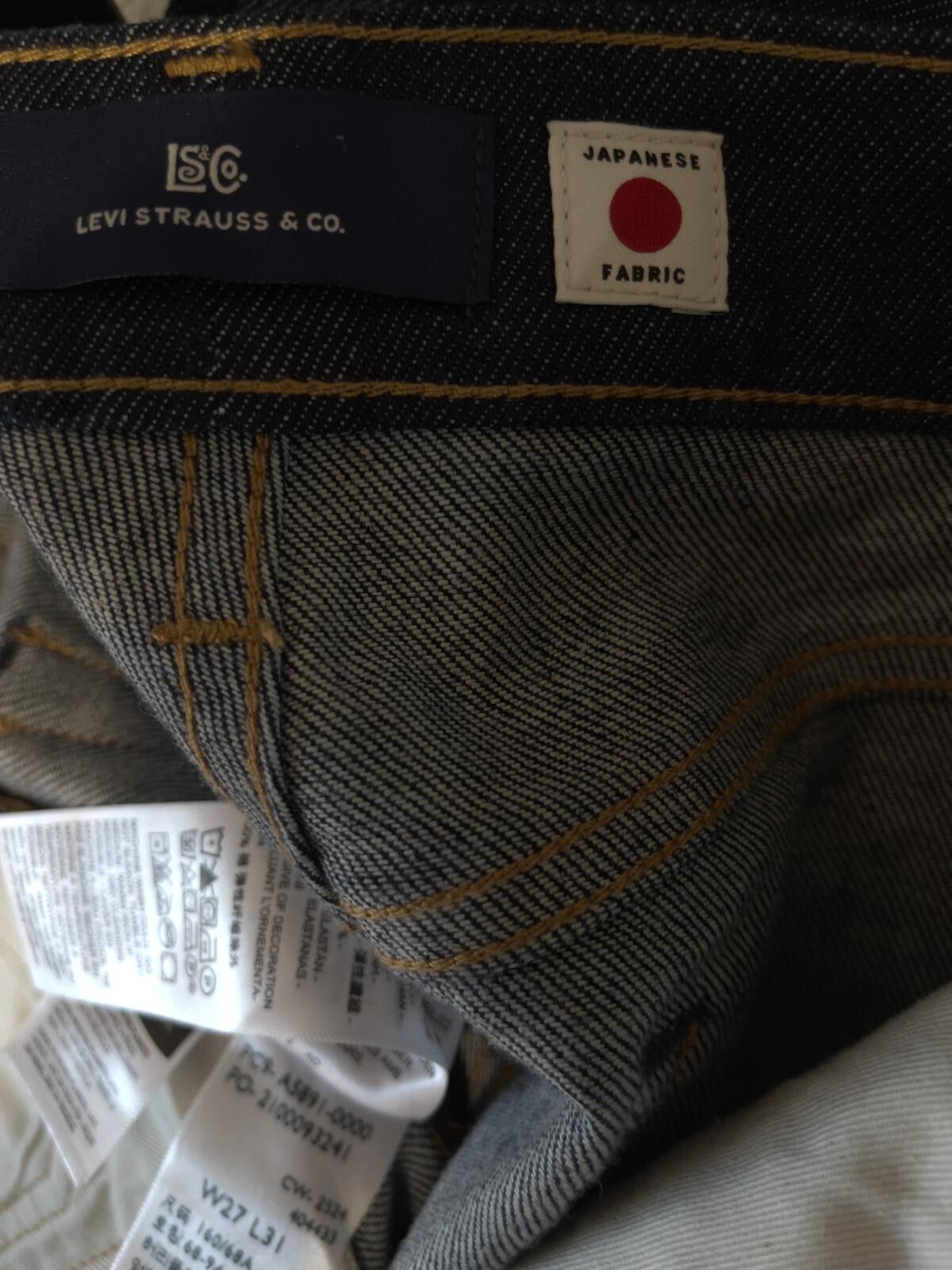 Levi's Levi's Japanese Selvedge High Rise Slim Jeans 27x31 NWT $248 Size 27" / US 4 / IT 40 - 7 Thumbnail