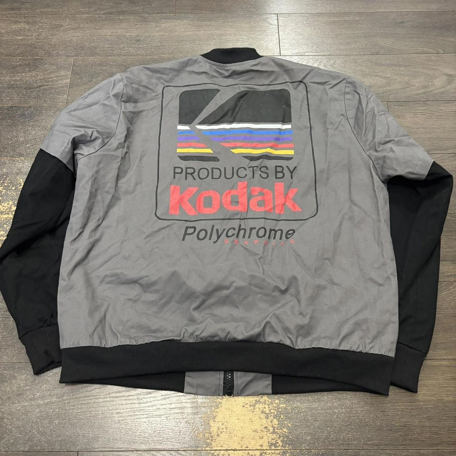 Kodak vintage Kodak polychrome graphics film light jacket Size US L / EU 52-54 / 3 - 5 Thumbnail