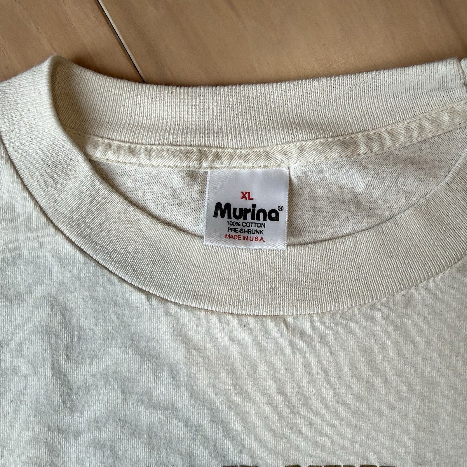 Vintage Vintage The Rat Patrol Shirt XL Cream 90s Lines In The Sand Size US XL / EU 56 / 4 - 6 Thumbnail
