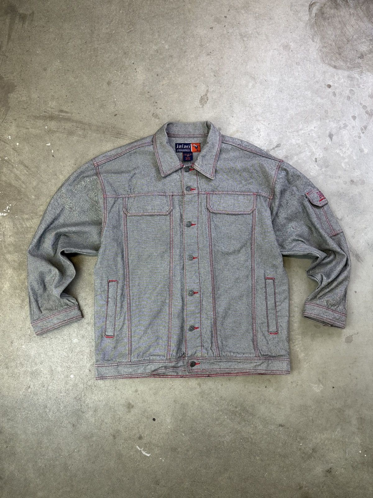 Other Vintage Jafari Y2K Denim Jacket XL Size US XL / EU 56 / 4 - 1 Thumbnail