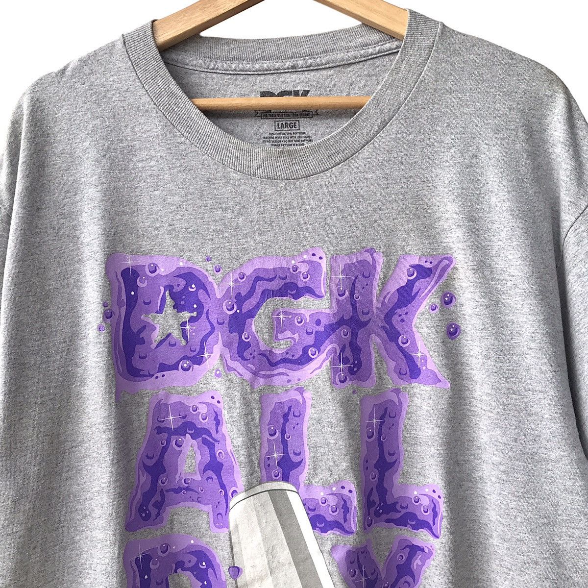 DGK DGK Dirty Ghetto Kids USA DGK All Day Streetwear Tee Size US L / EU 52-54 / 3 - 3 Thumbnail