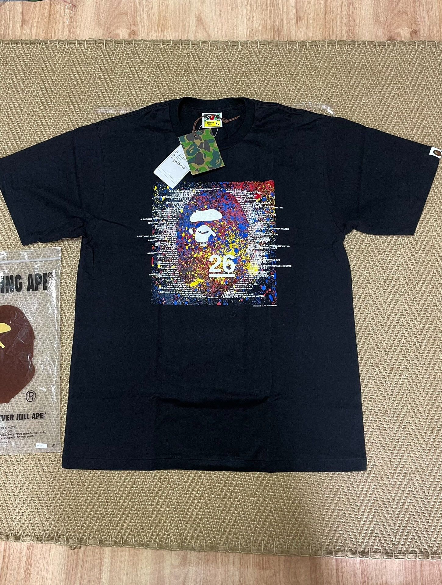 Bape BAPE 26th Anniversary Limited Ape Head T-Shirt Size US XL / EU 56 / 4 - 1 Thumbnail