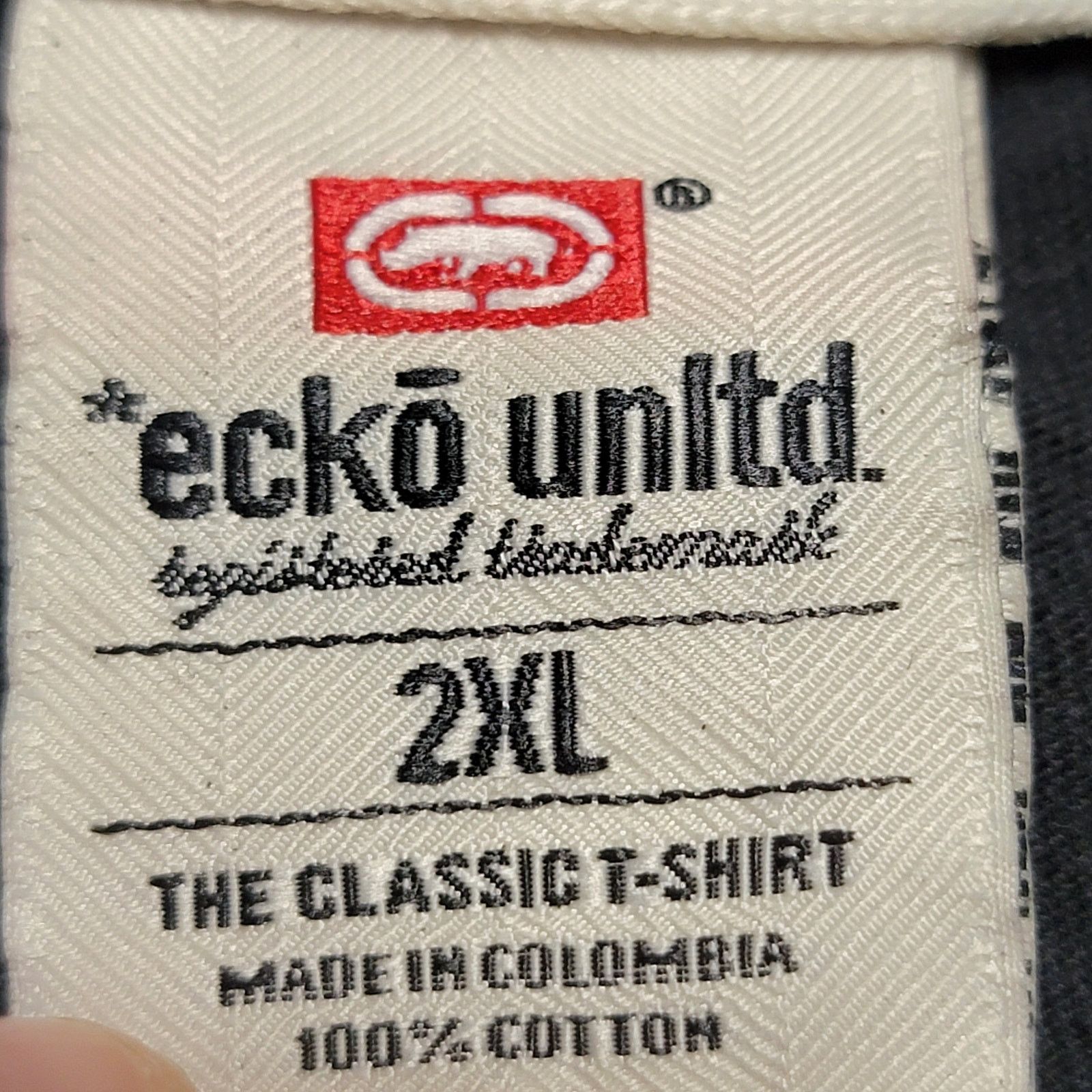 Ecko Unltd. Ecko Unltd Black Tee Graffiti Graphic - Size 2XL Size US XXL / EU 58 / 5 - 7 Thumbnail